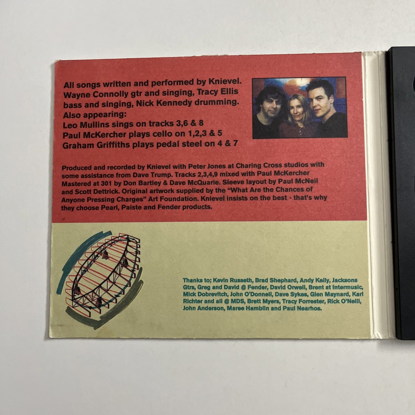 Knievel – Steep Hill Climb (CD, 1998) Australia TREAD 008