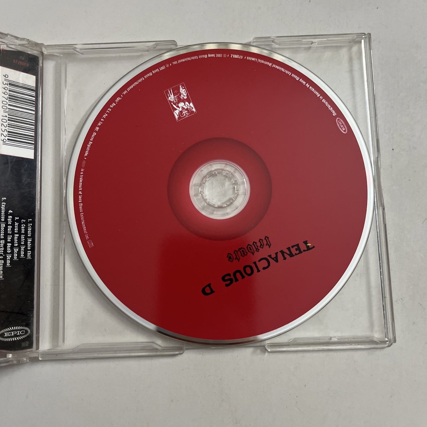 Tenacious D – Tribute (CD, 2002) Australia Single 672893.2