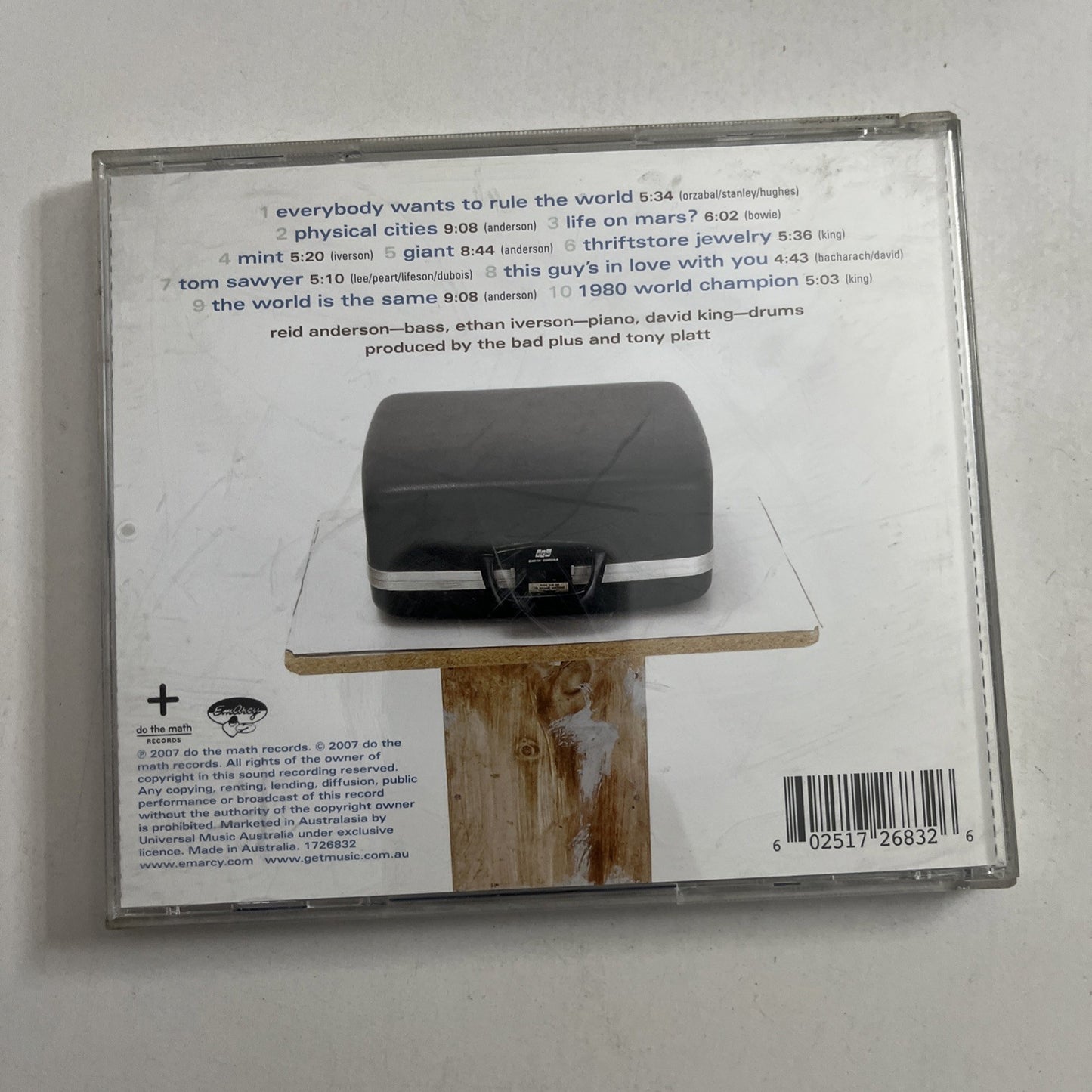 The Bad Plus – Prog (CD, 2007) Europe 0602517268326