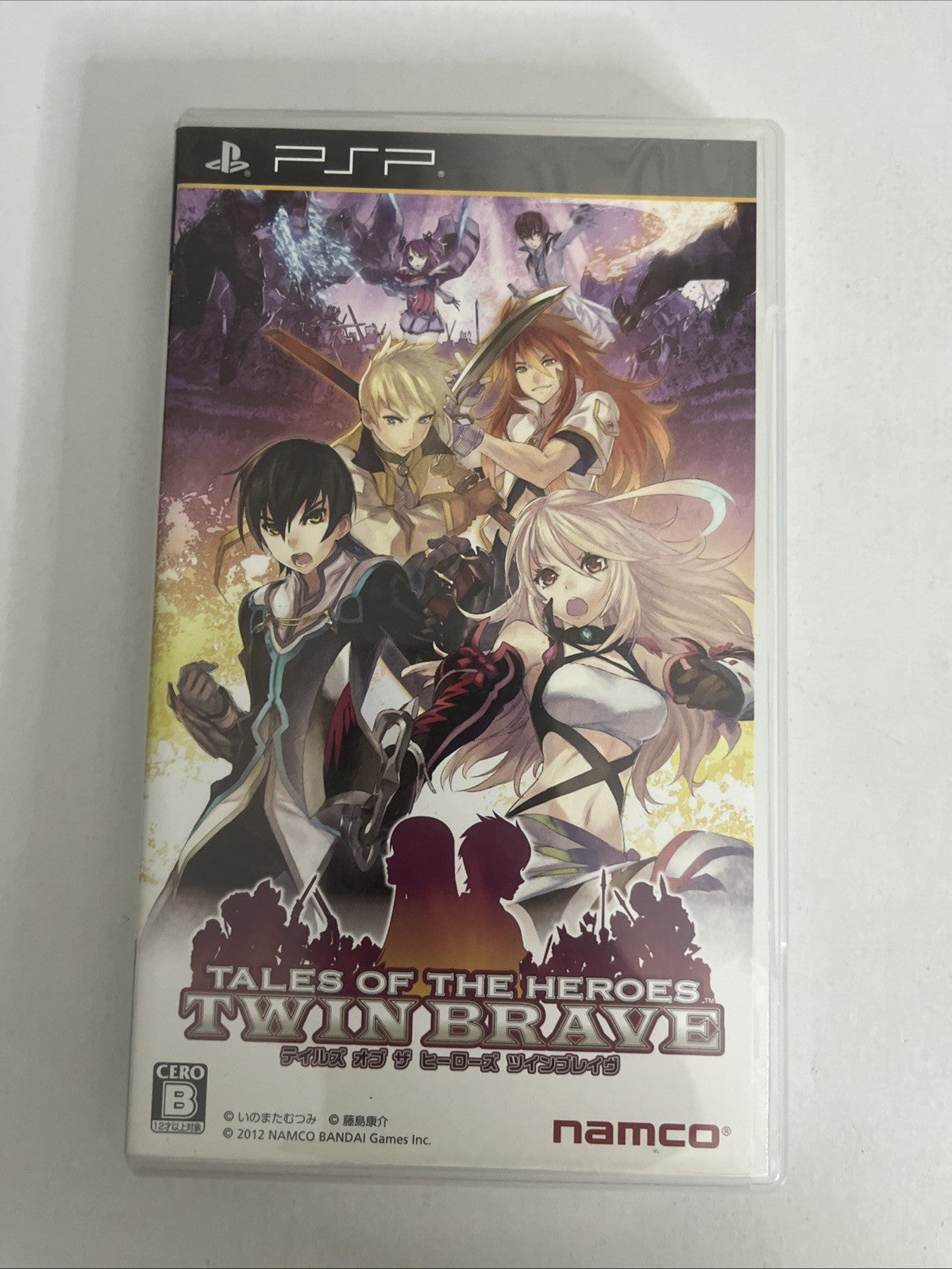 Tales of the Heroes Twin Brave PSP Sony PlayStation Portable JAPAN Battle Game