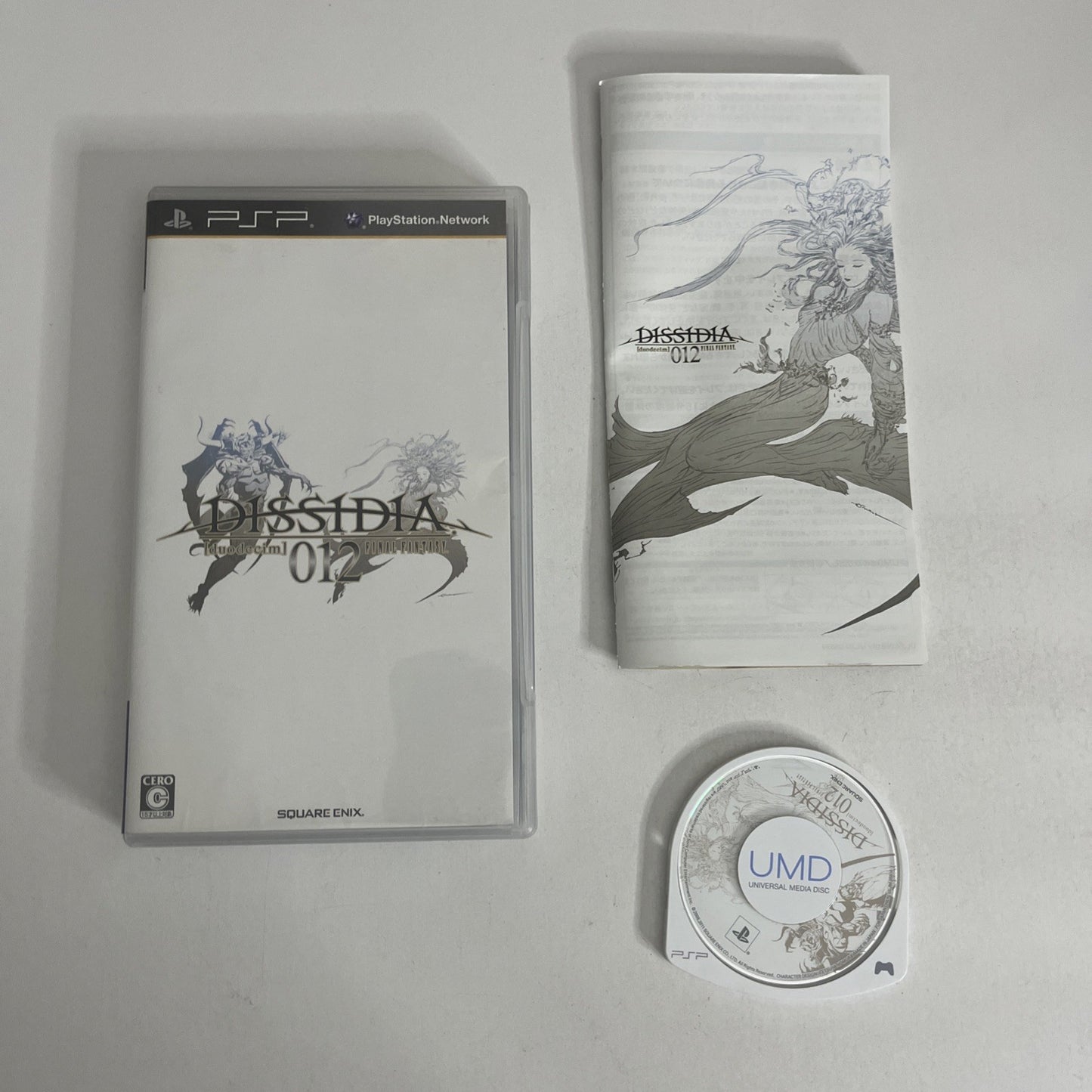 Dissidia 012: Duodecim Final Fantasy PSP PlayStation Portable JAPAN Complete