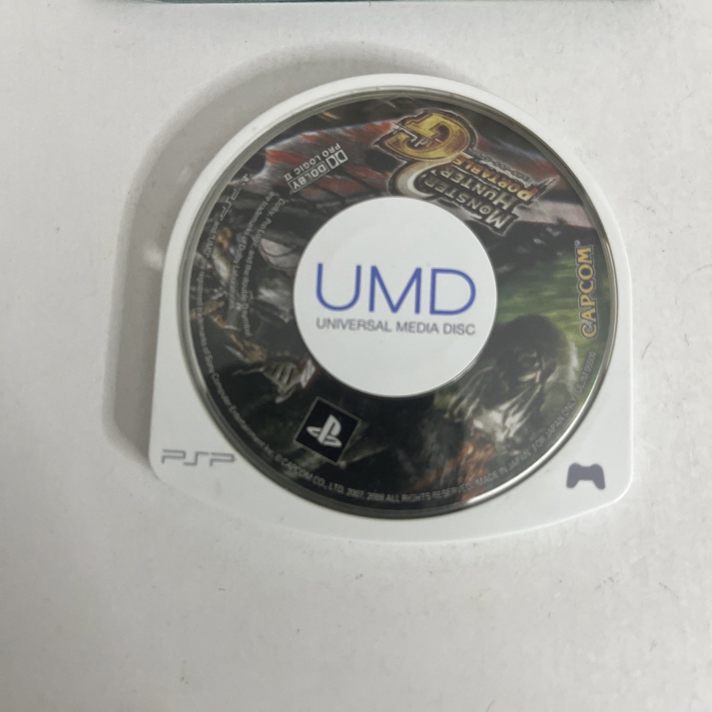 Monster Hunter Portable 2nd G PSP PlayStation Portable JAPAN 2008 Game Complete