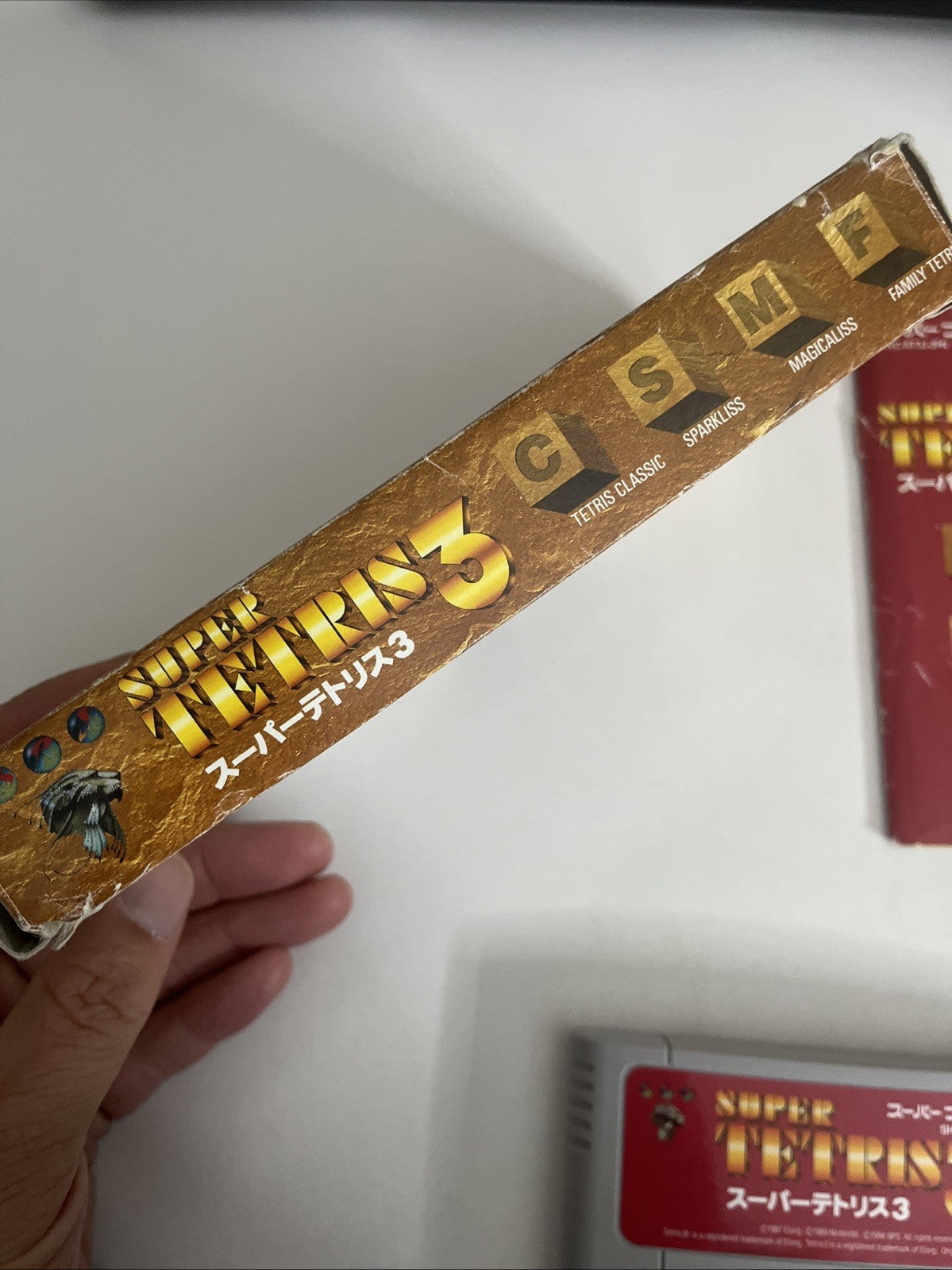 Super Tetris 3 1994 Nintendo Super Famicom SNES NTSC-J JAPAN Game Complete