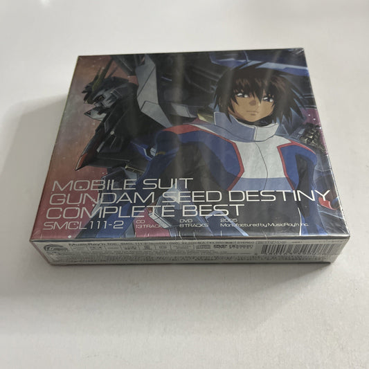 Mobile Suit Gundam Seed Destiny Complete Best (CD + DVD, 2005) Anime Soundtrack