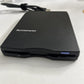 Lenovo Portable 3.5" Floppy Disk Drive FDD External Wired USB Powered