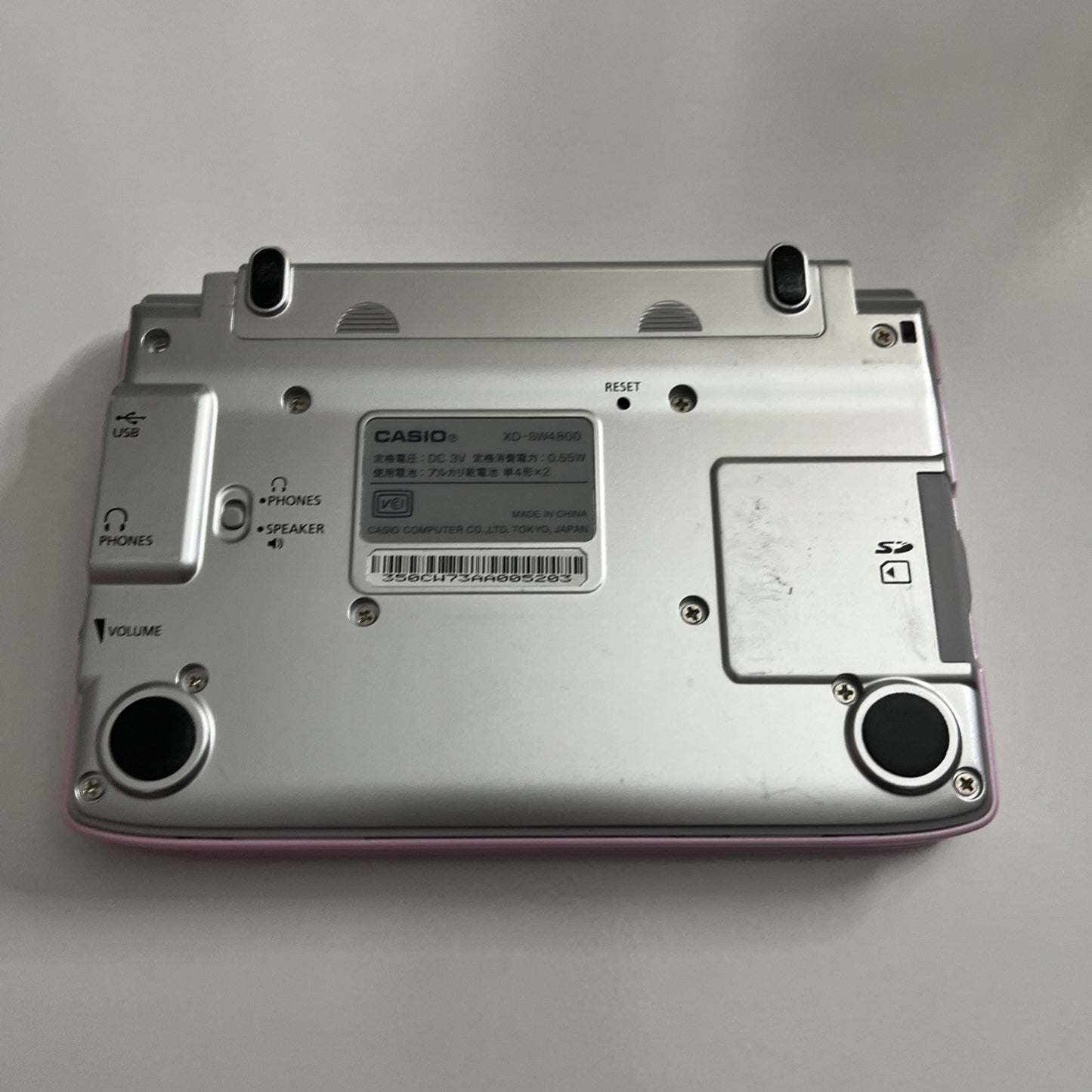 Casio EX-Word Dataplus 3 XD-SW4800 Japanese English Electronic Dictionary Pink