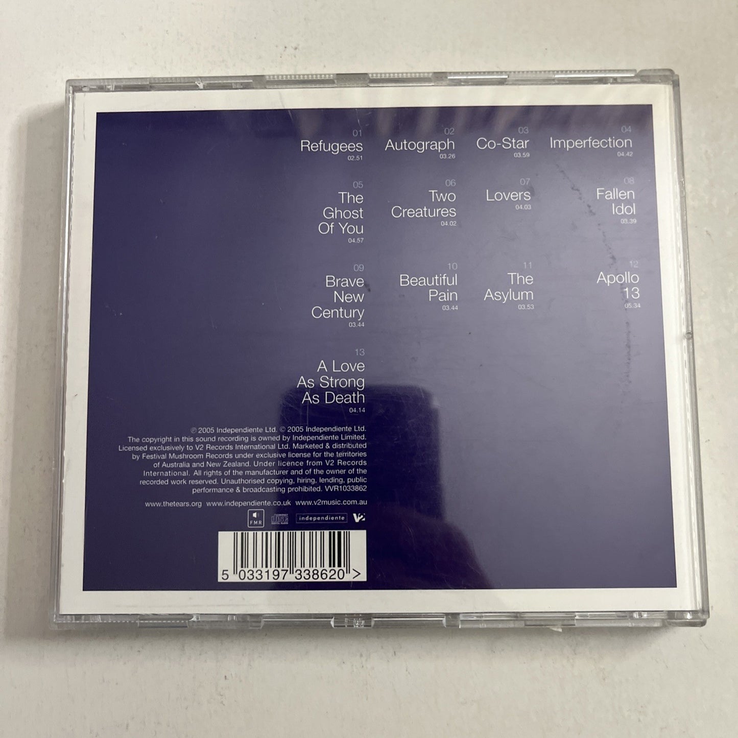 The Tears – Here Come The Tears (CD, 2005) Europe VVR1033862