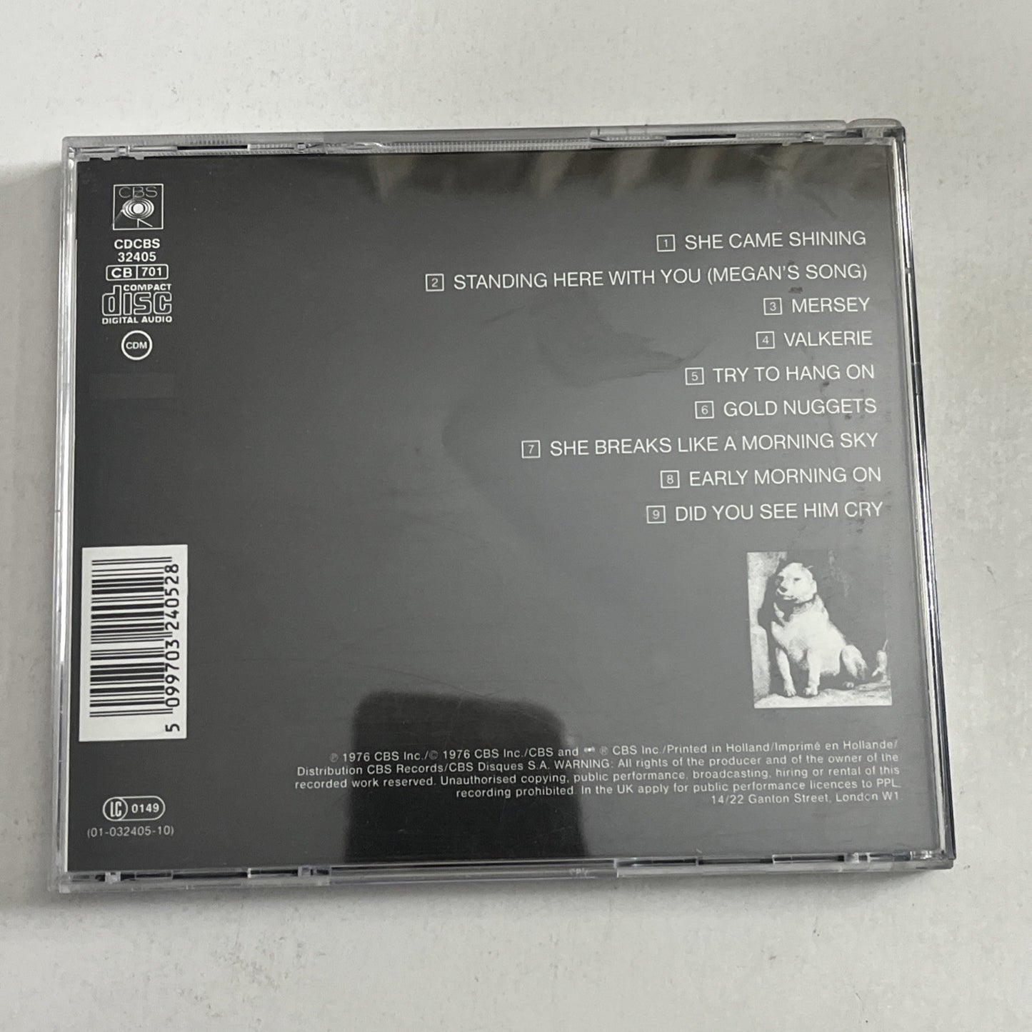 Pavlov's Dog – At The Sound Of The Bell (CD, 1994) Australia CDCBS 32405