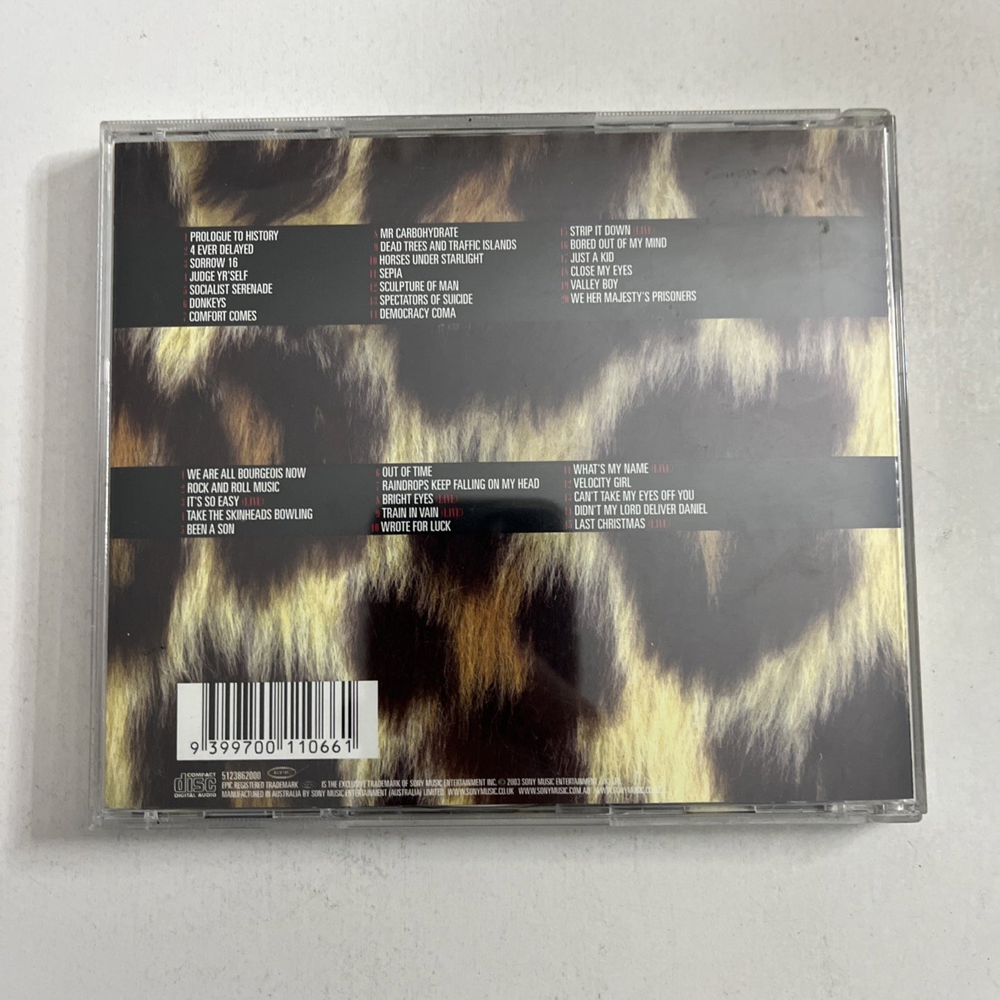 Lipstick Traces - A Secret History Of Manic Street Preachers (CD, 2003) 2-Disc