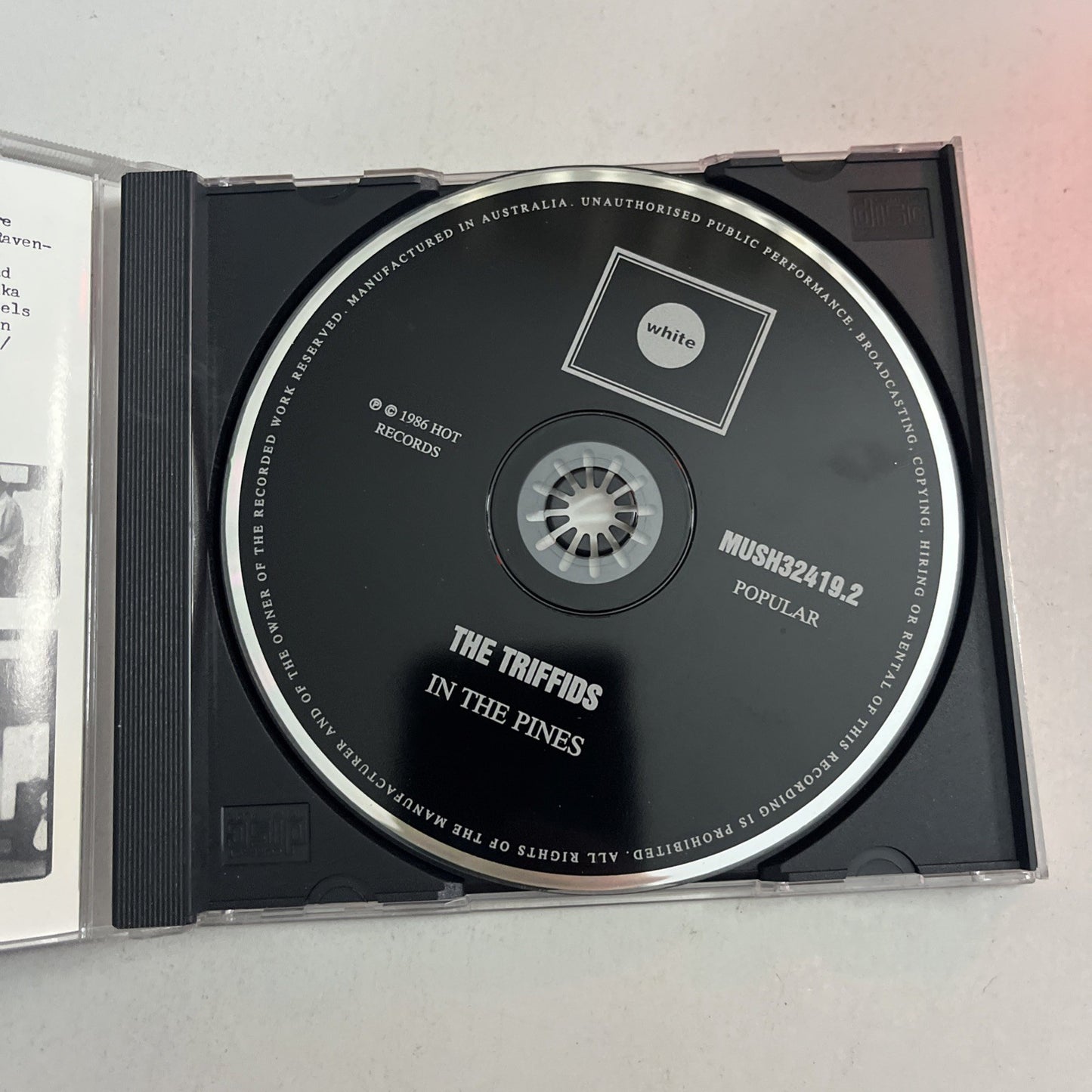 The Triffids – In The Pines (CD, 1991) Australia D19480