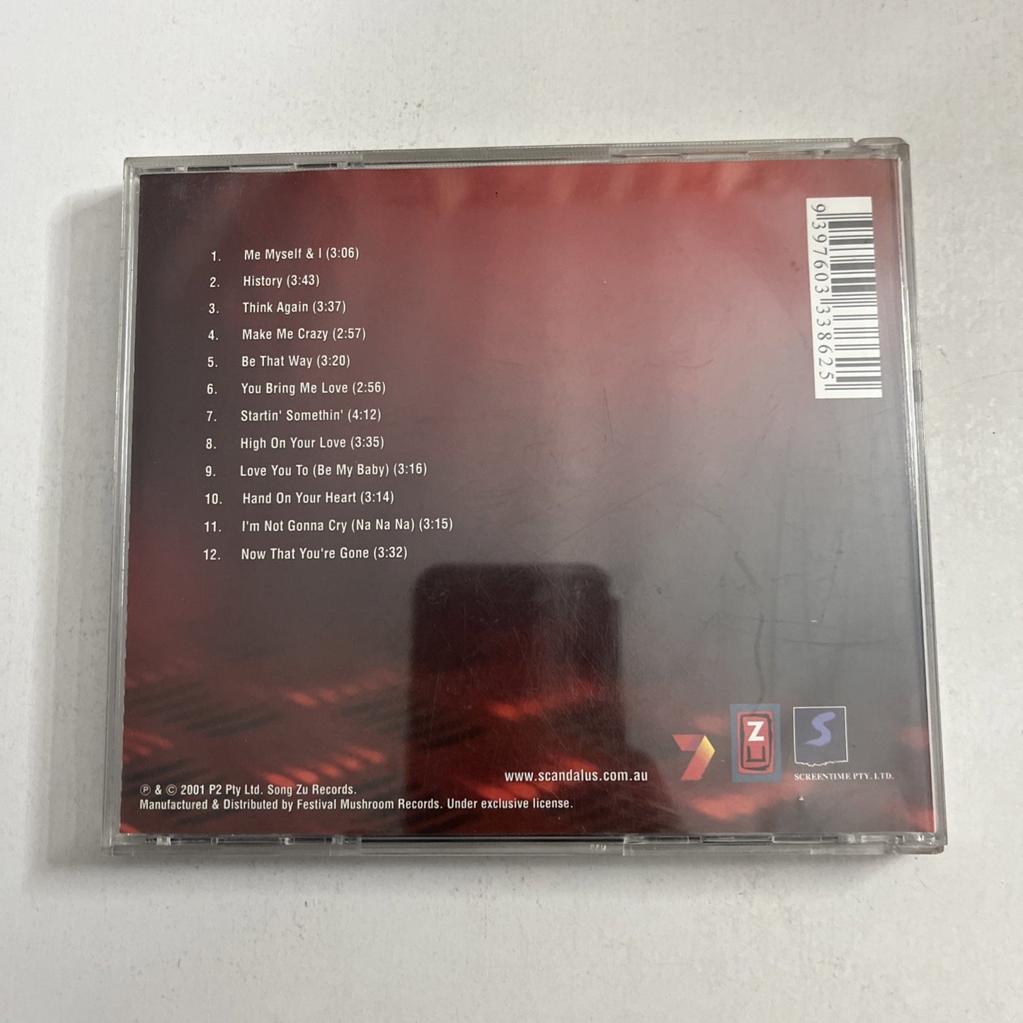 Scandal'us – Startin' Somethin' (CD, 2001) Australia 333862