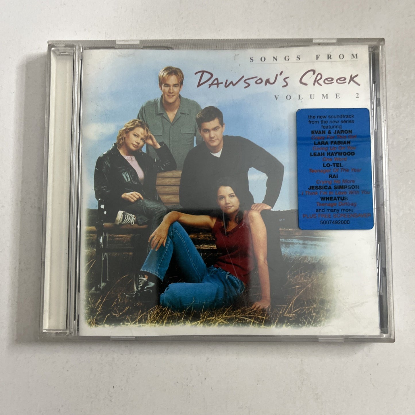 Songs From Dawson's Creek Volume 2 Soundtrack (CD, 2000) Australia 5007492000