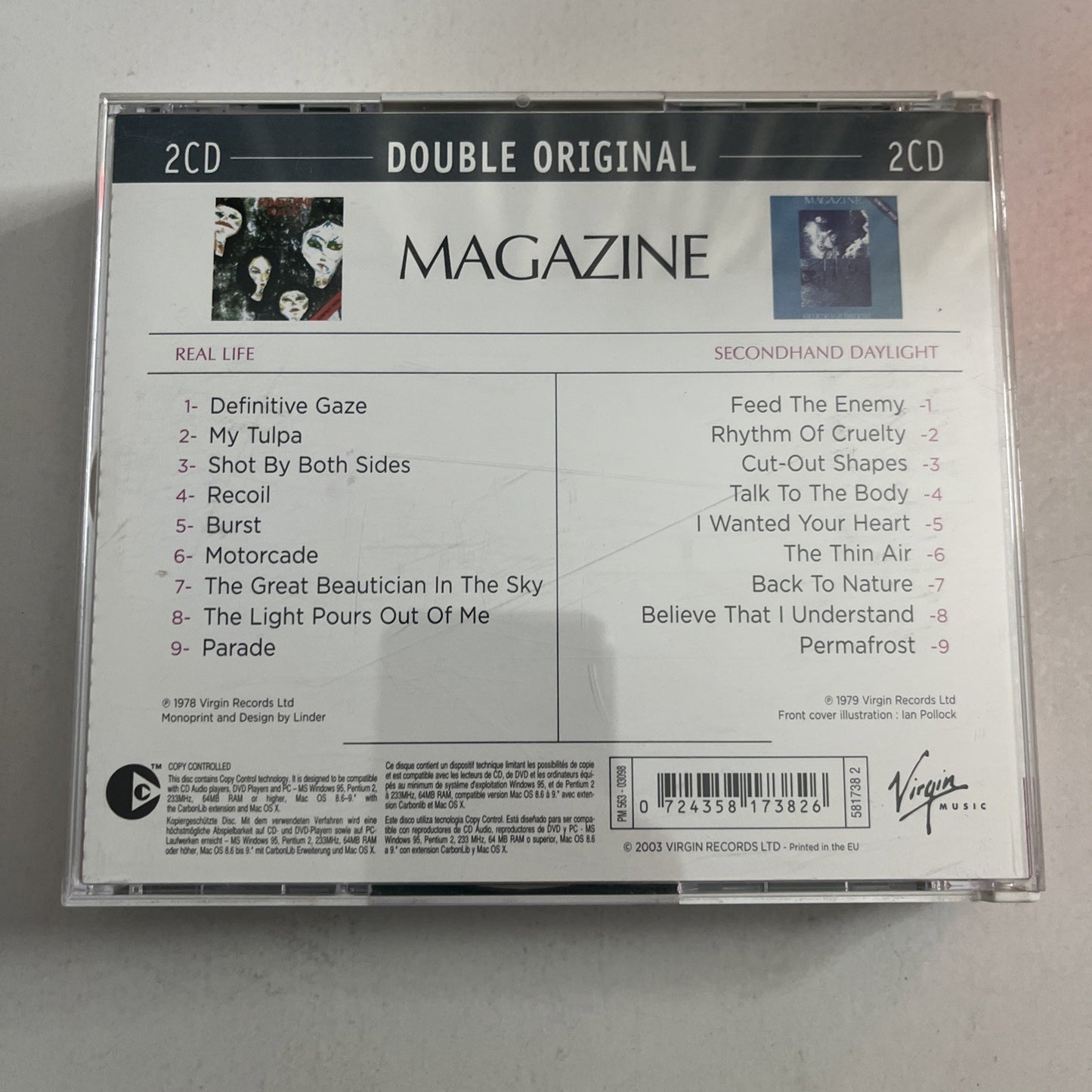 Magazine – Real Life / Secondhand Daylight (CD, 2003) Europe 2-Discs 581738 2