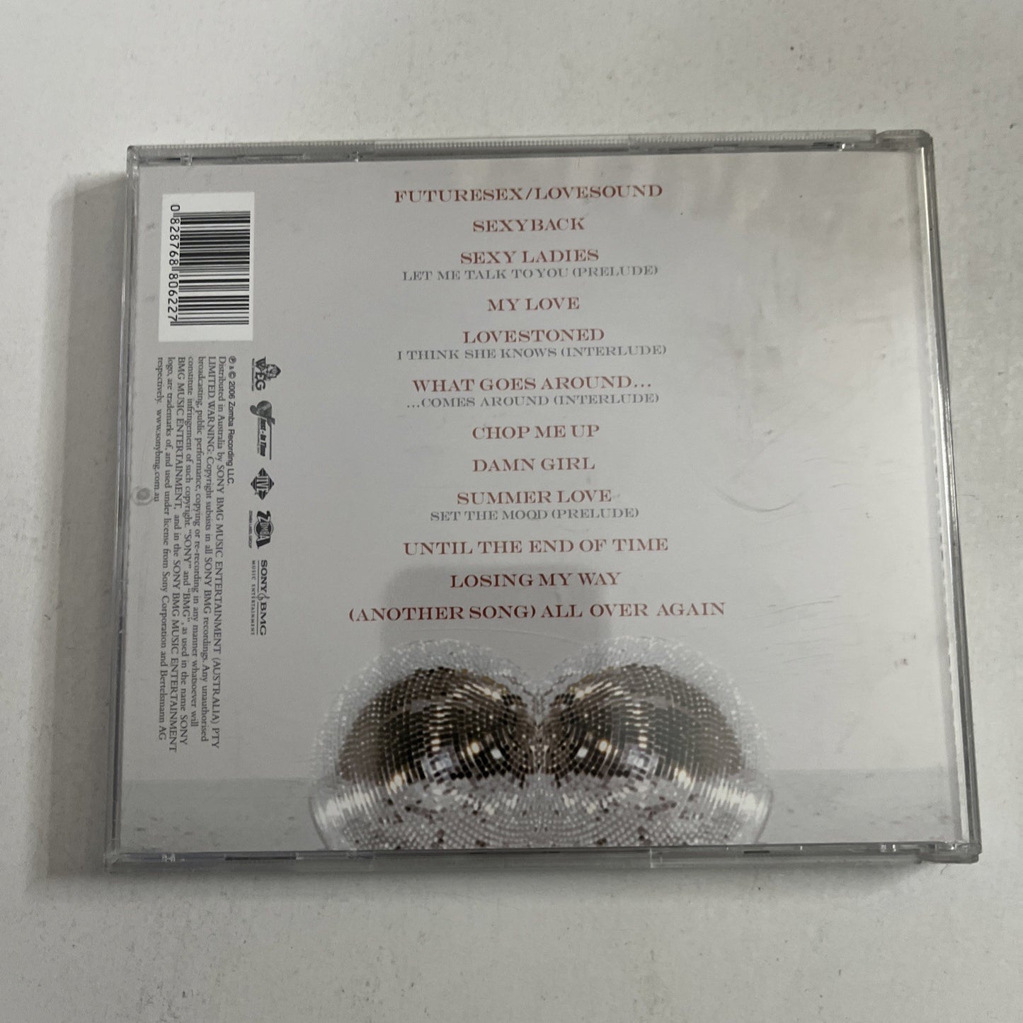 Justin Timberlake – Futuresex/Lovesounds (CD, 2006) Australia 82876880622