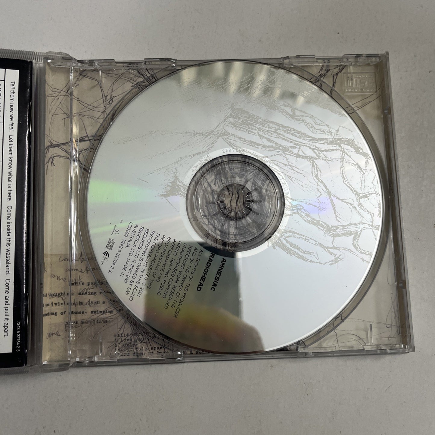 Radiohead – Amnesiac (CD, 2001) Australia 7243 5 32764 2 3