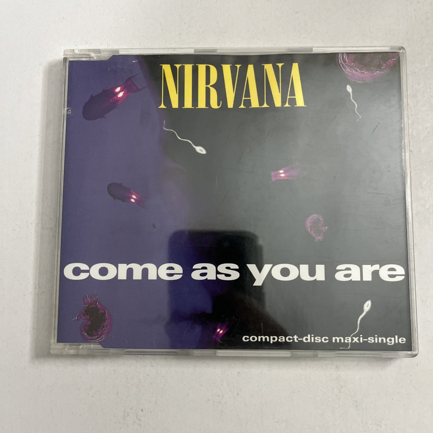 Nirvana – Come As You Are (CD, 1991) Australia Maxi-Single GED21715