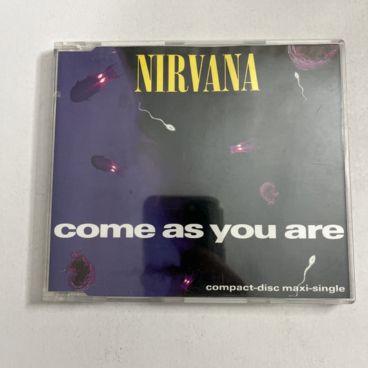 Nirvana – Come As You Are (CD, 1991) Australia Maxi-Single GED21715