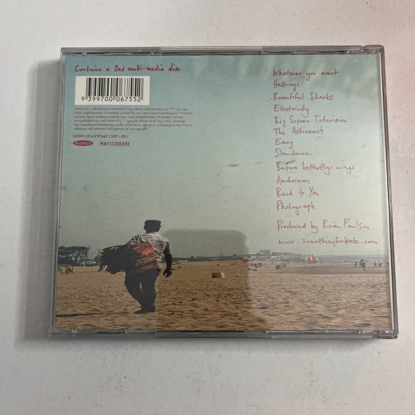 Something For Kate – Beautiful Sharks (CD, 1999) Australia 2-Discs MATTCD085E