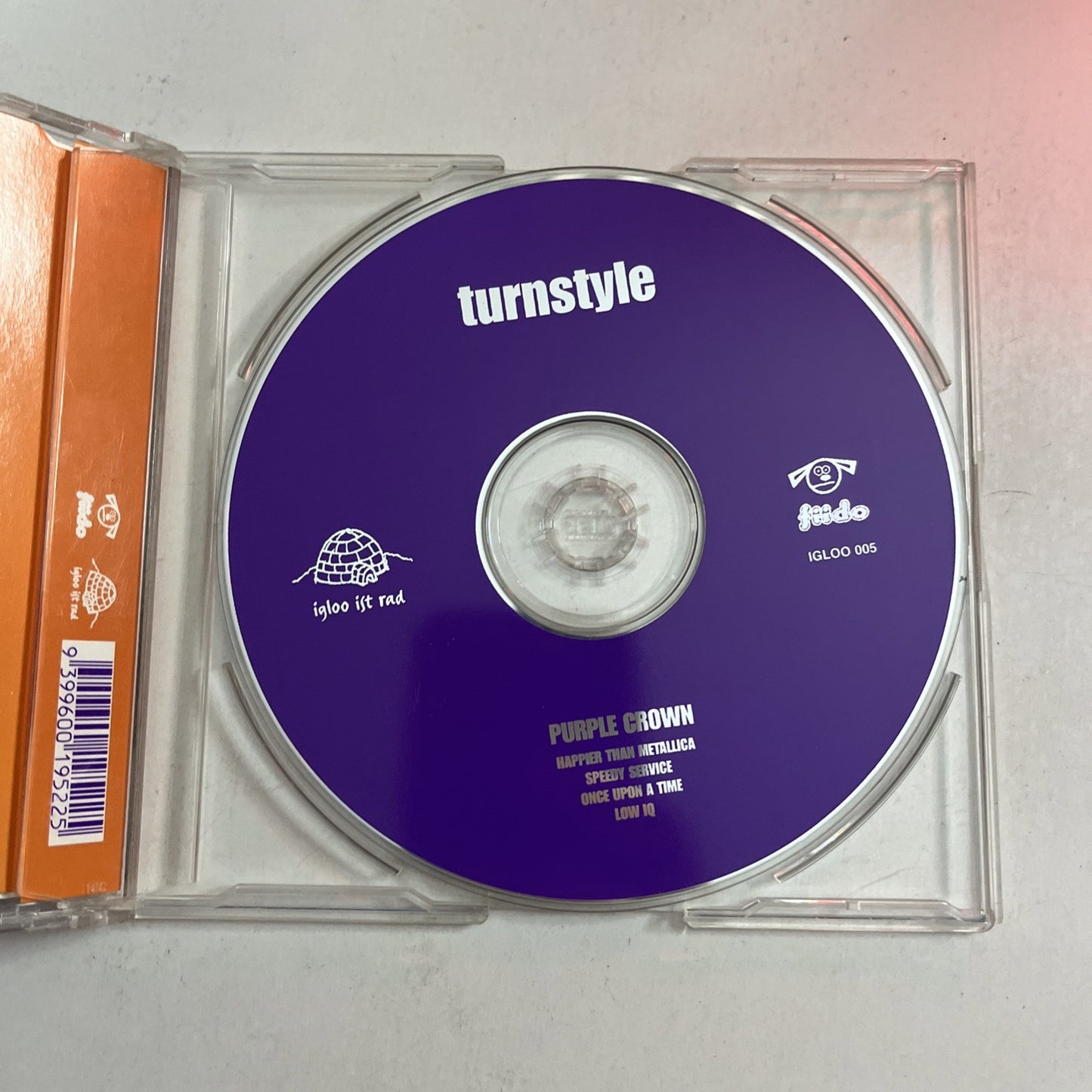 Turnstyle – Purple Crown (CD, 1998) Australia IGLOO 005