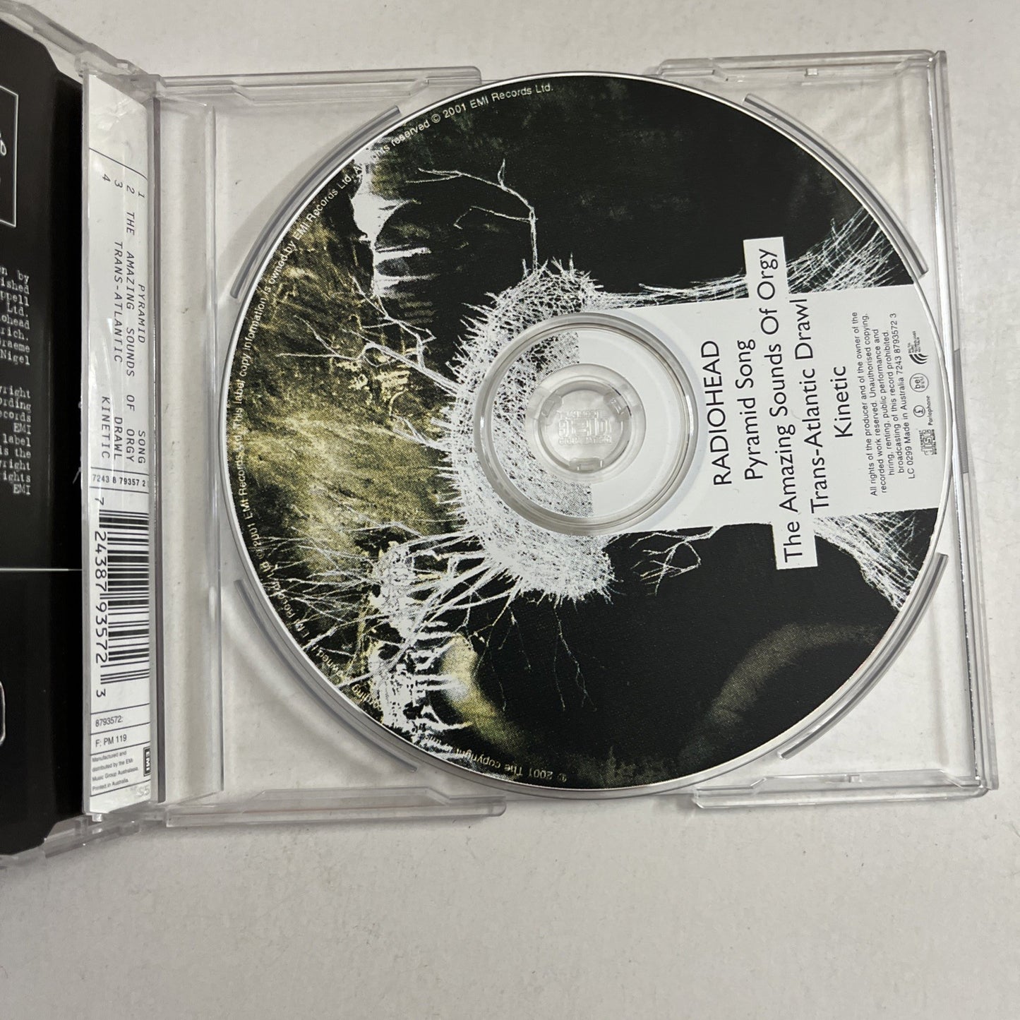 Radiohead – Pyramid Song (CD, 2001) Australia Single 8793572