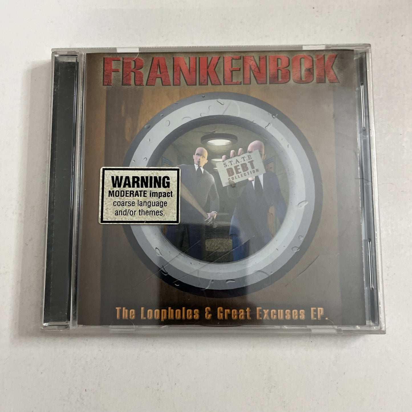 Frankenbok – The Loopholes & Great Excuses EP (CD, 2001) Australia DC0004-3