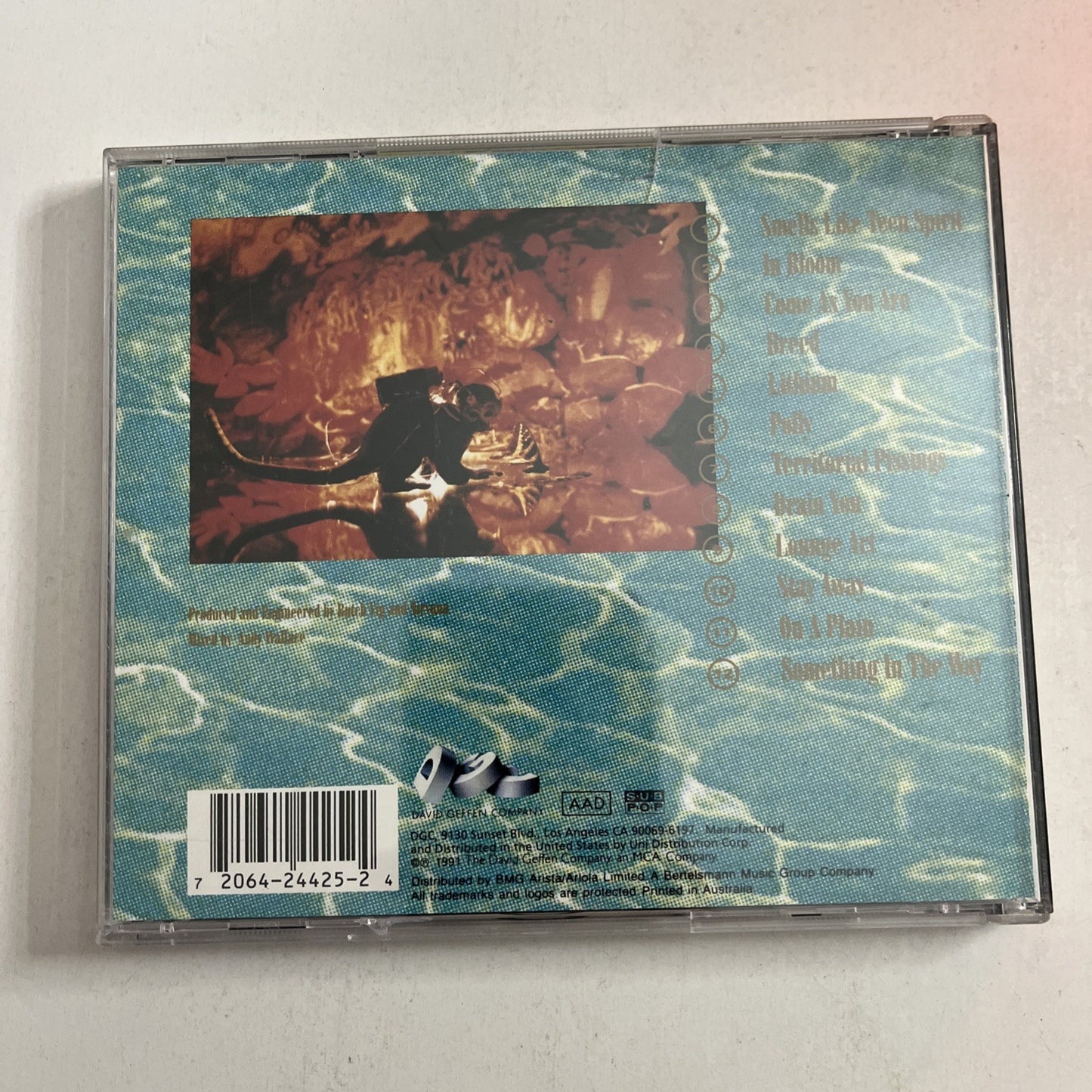 Nirvana – Nevermind (CD, 1991) Australia DGCD-24425