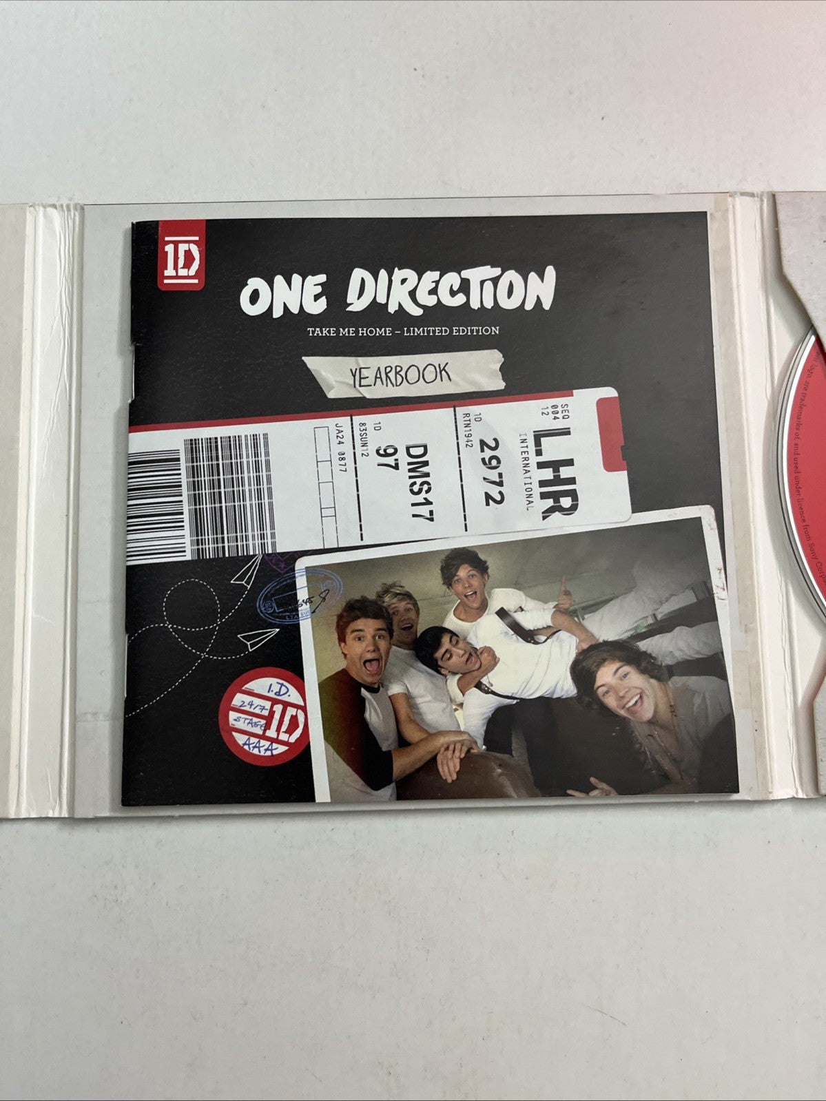 One Direction – Take Me Home (CD, 2012) Australia Digipak Limited Ed 88725465062