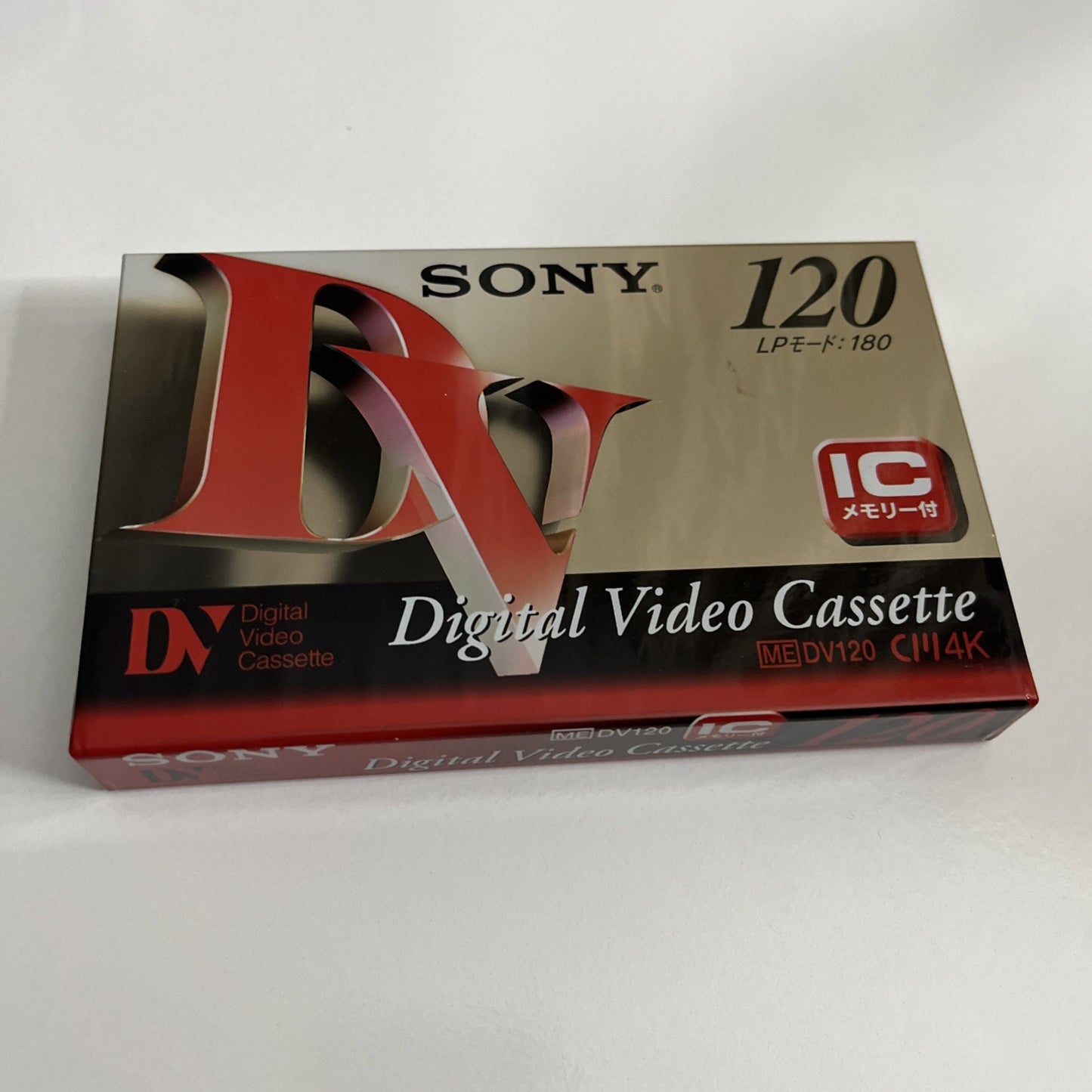 Sony 120 DV Digital Video Cassette 120min Made In Japan NEW SEALED