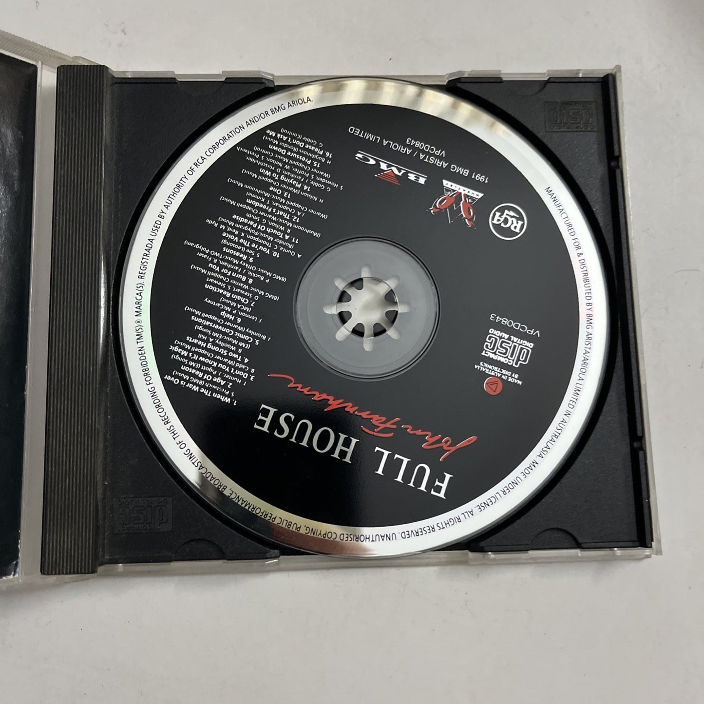 John Farnham – Full House (CD, 1991) VPCD0843