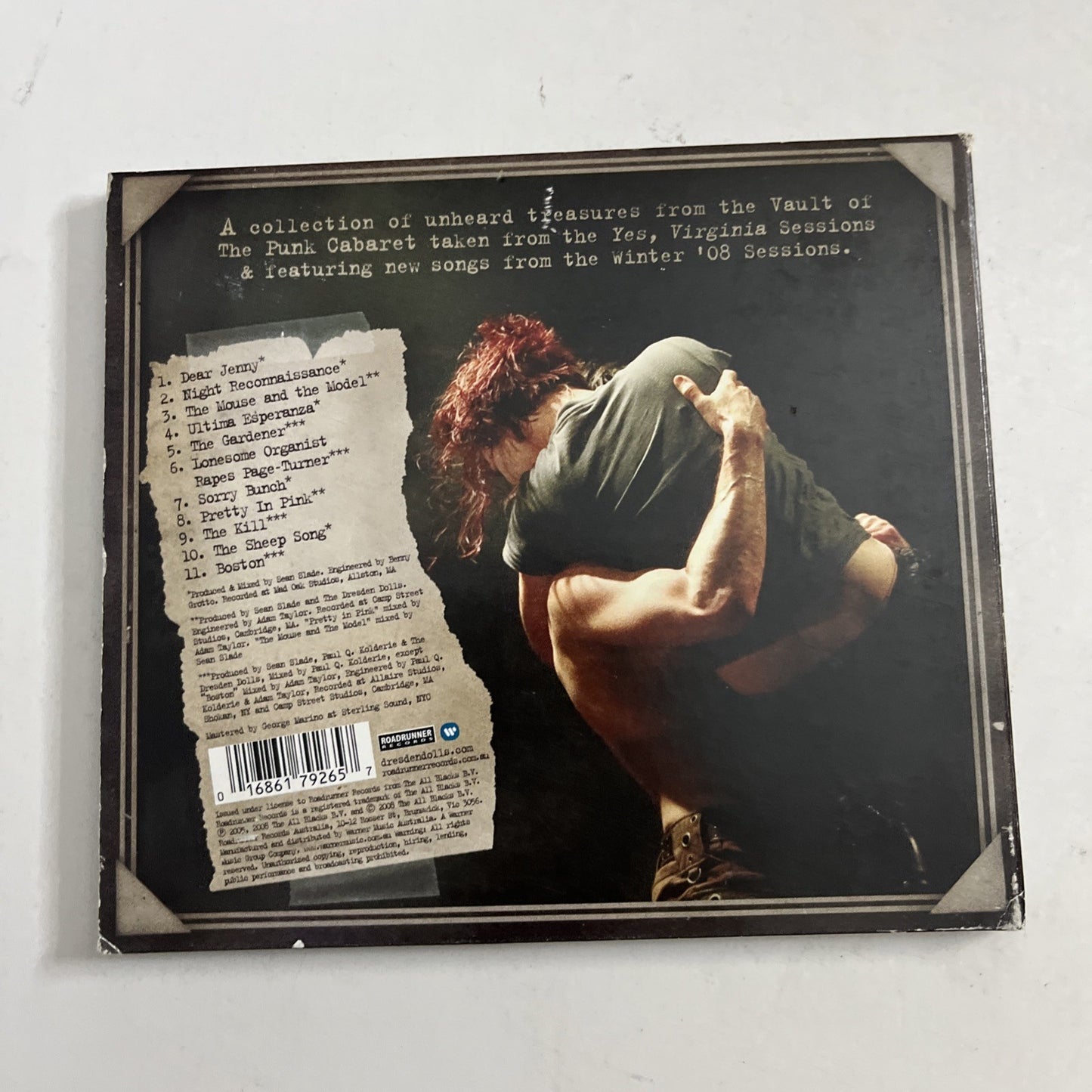The Dresden Dolls – No, Virginia... (CD, 2008) Australia Digipak RR 7926-5