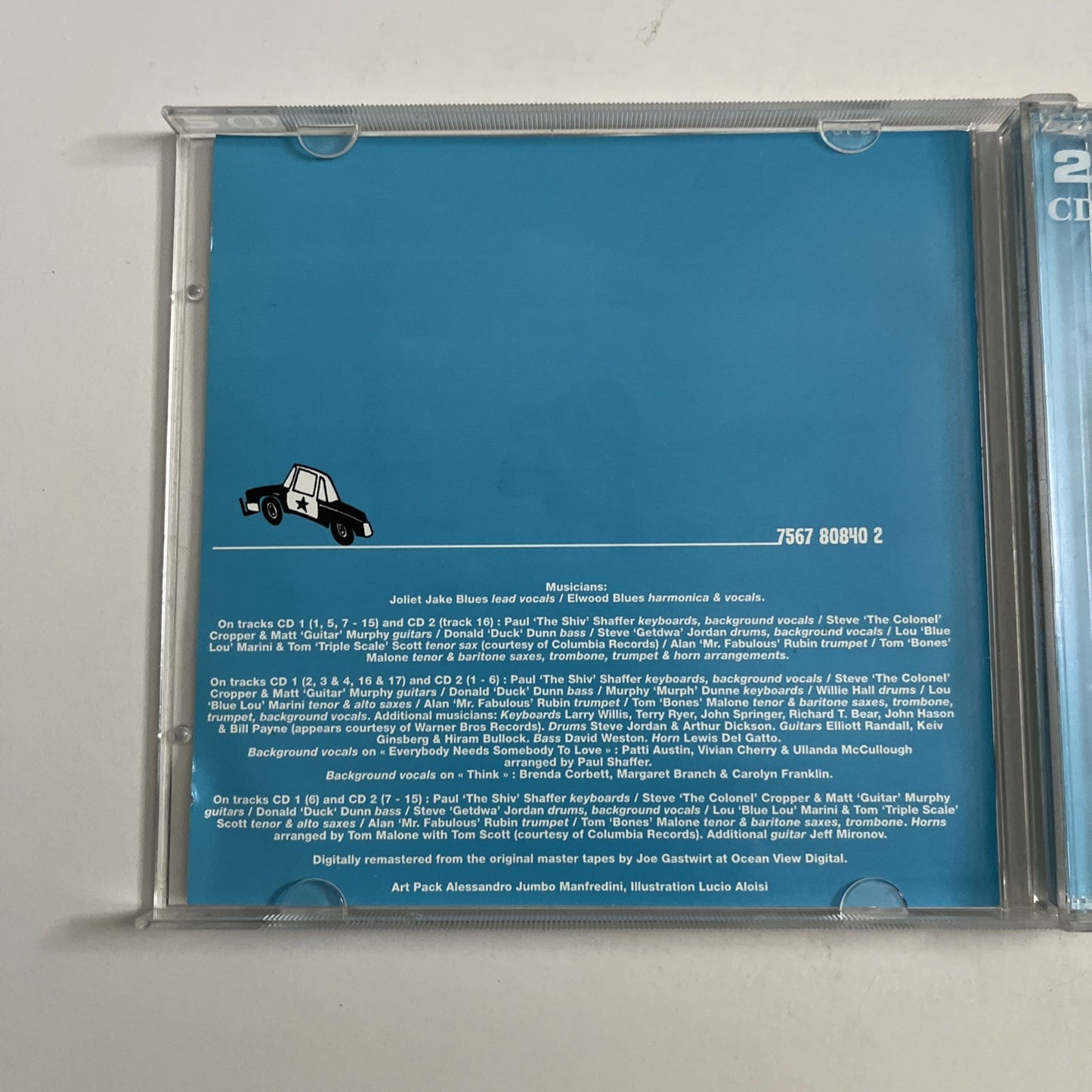 The Blues Brothers – The Blues Brothers Complete (CD, 1998) 2-Disc 7567 80840 2