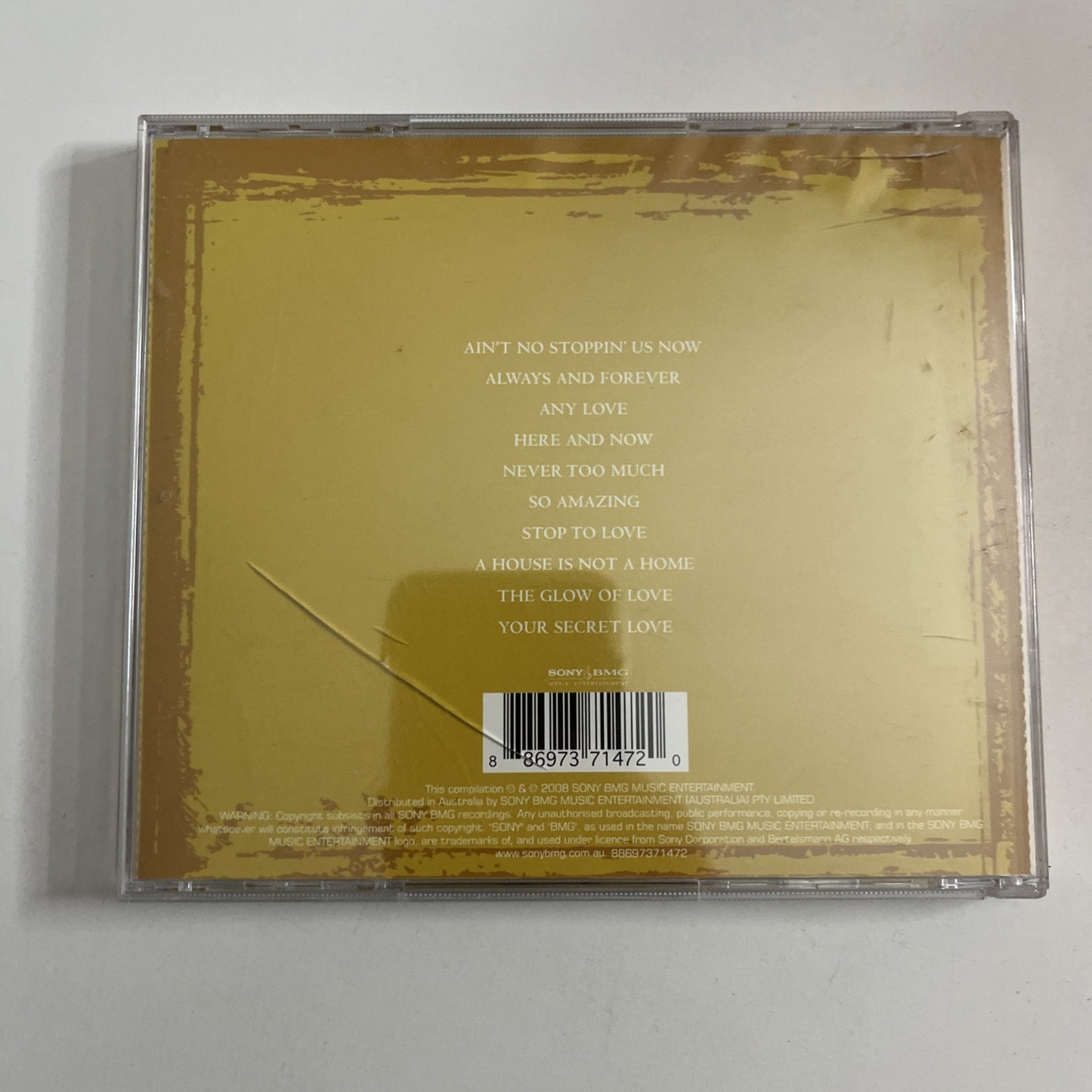 Luther Vandross – Collections (CD, 2008) Australia 88697371472