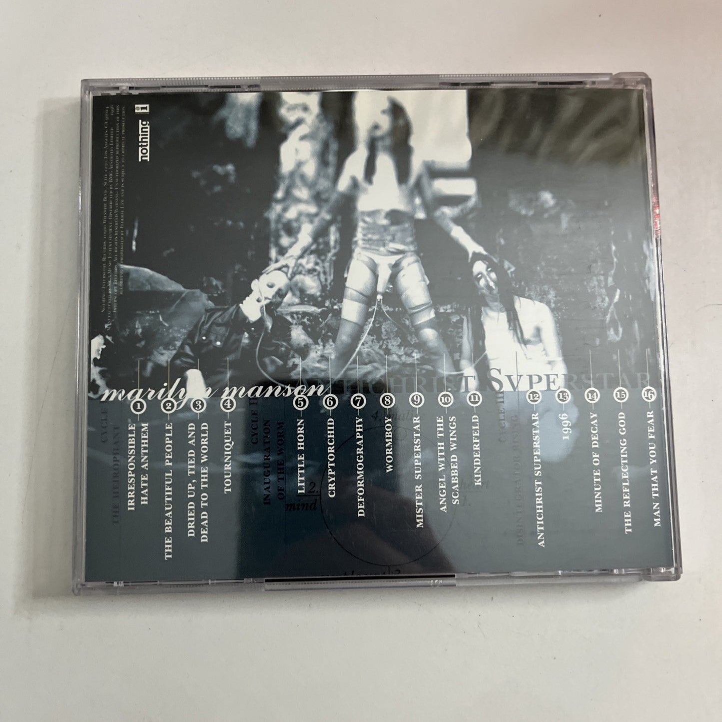 Marilyn Manson – Antichrist Superstar (CD, 1996) Australia INTD-90086