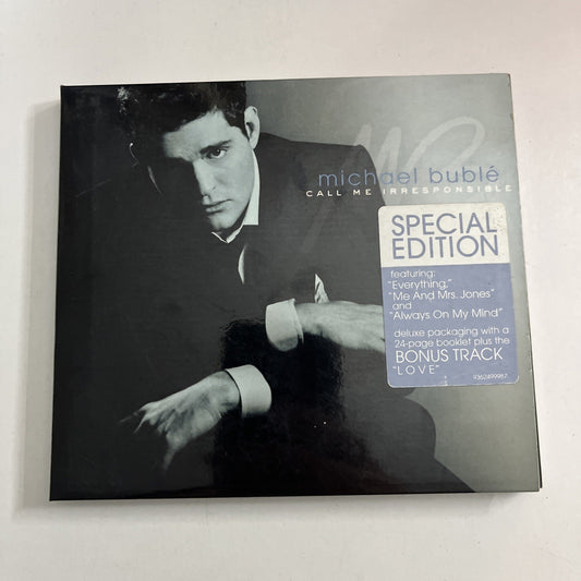 Michael Bublé – Call Me Irresponsible (CD, 2007) Special Edition Digipak