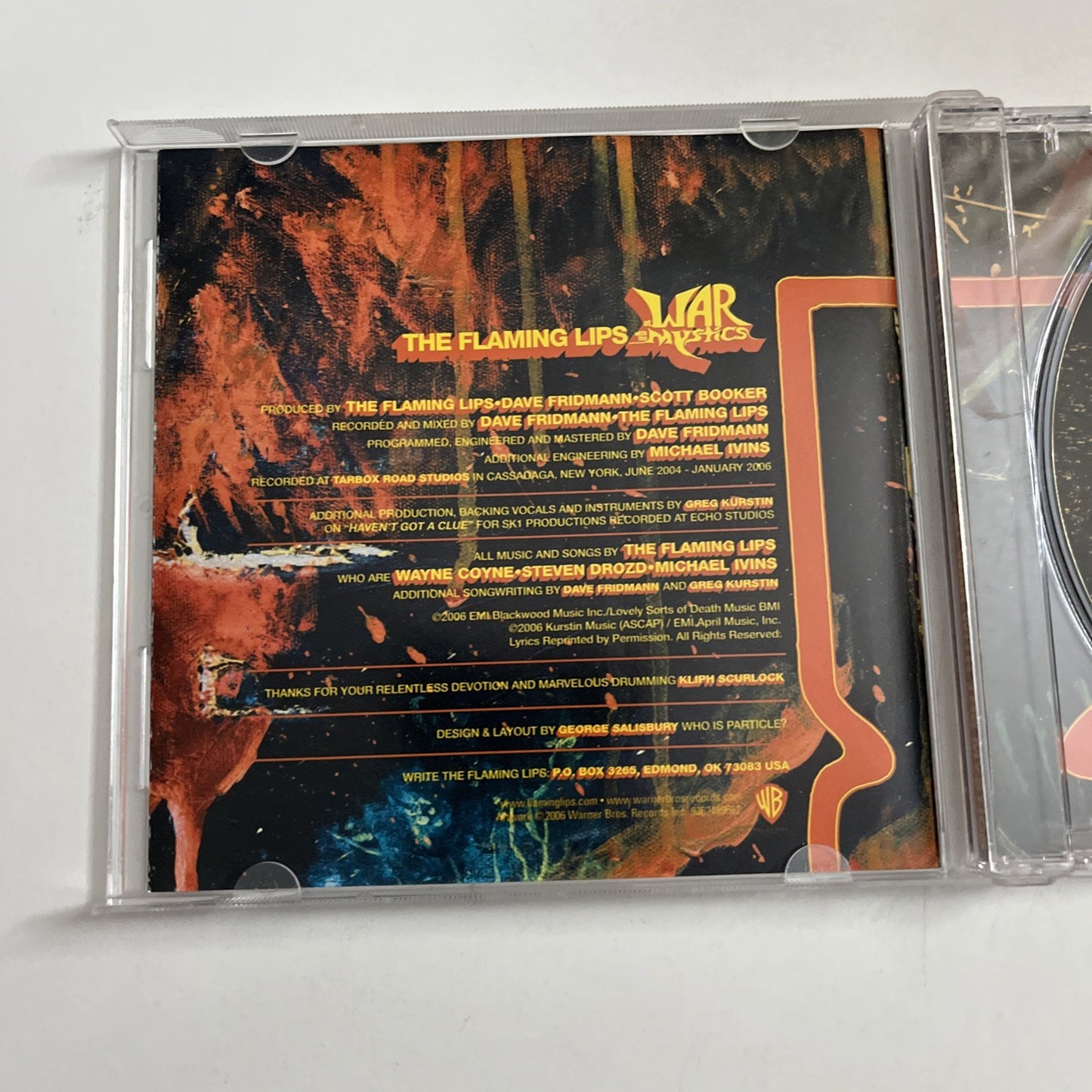 The Flaming Lips – At War With The Mystics (CD, 2006) Australia 9362499662