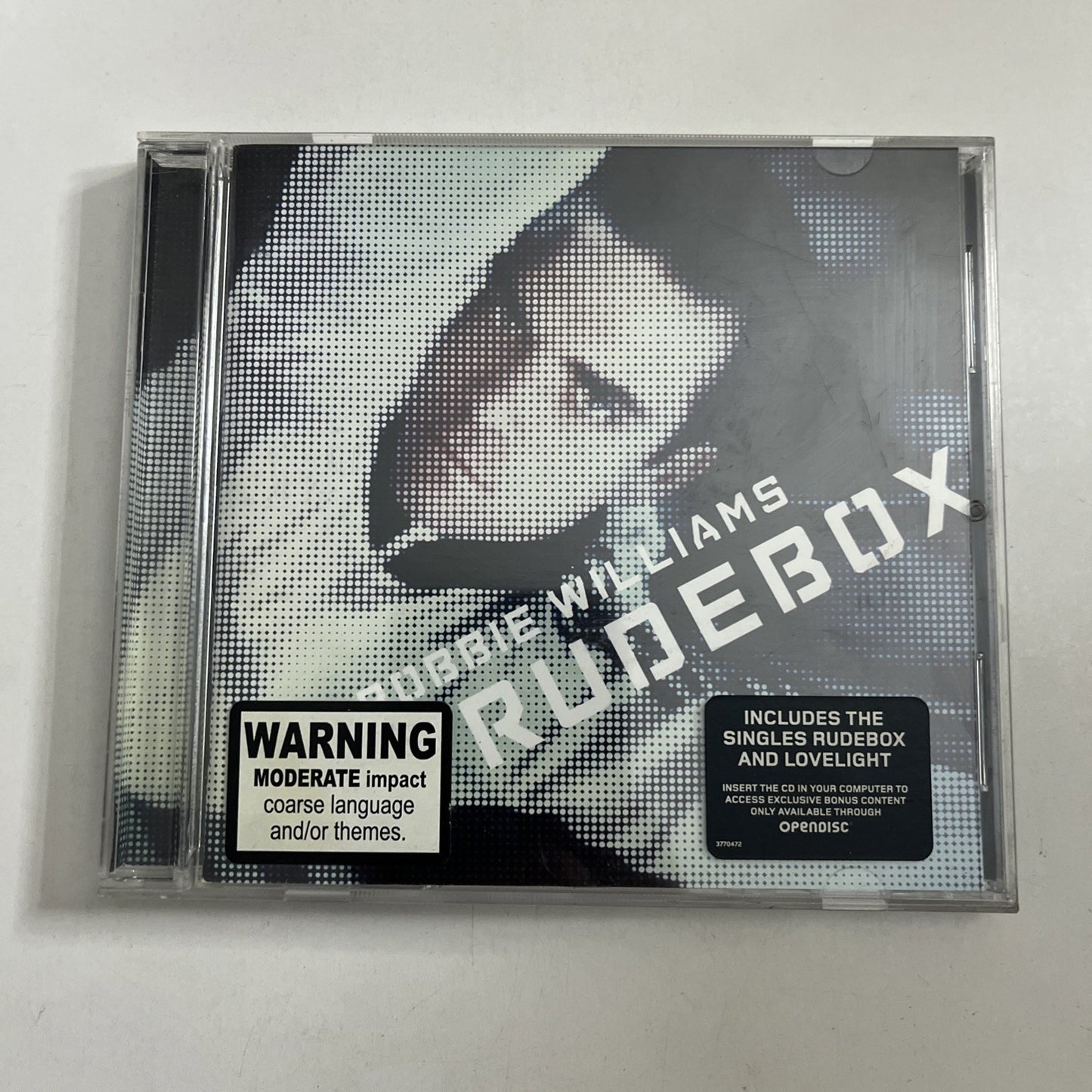 Robbie Williams – Rudebox (CD, 2006) Australia 0946 3770472 1