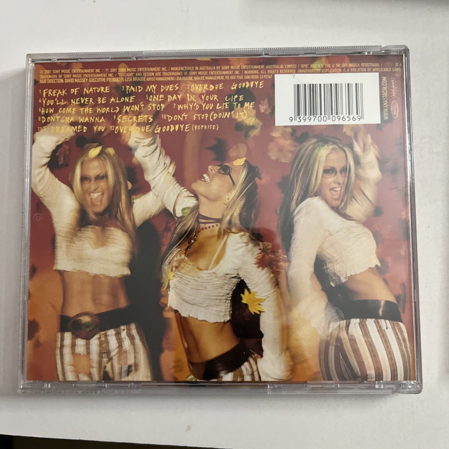 Anastacia – Freak Of Nature / Not That Kind (CD, 2003) 2-Disc Album