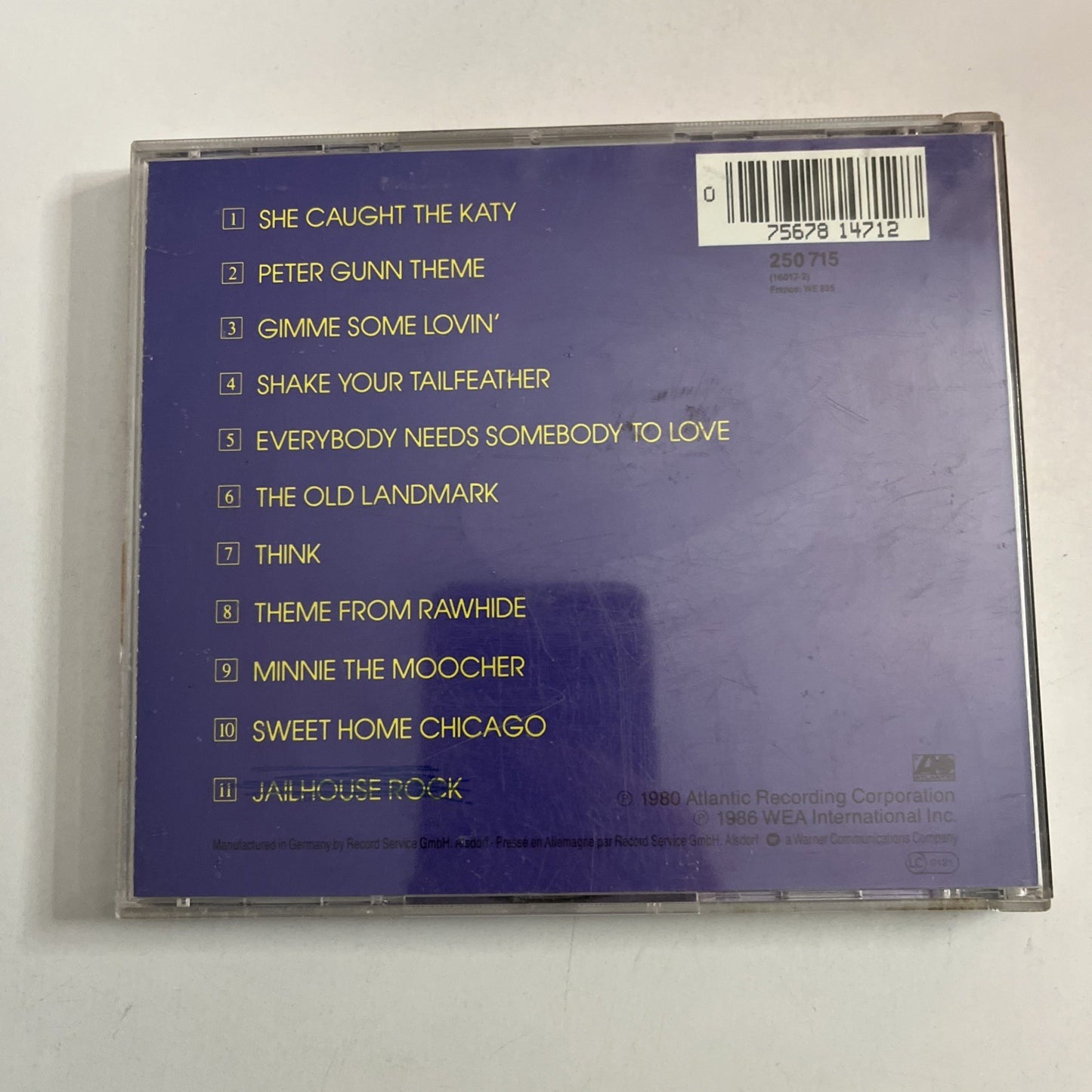 The Blues Brothers – The Blues Brothers (Original Soundtrack) (CD, 1986)