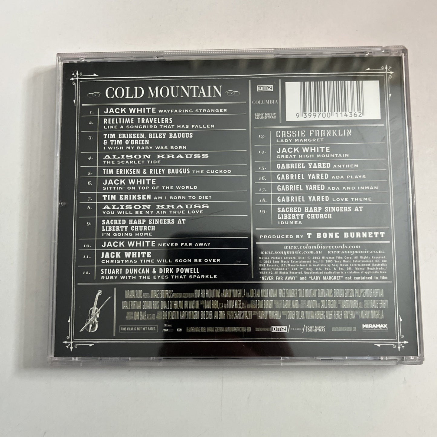 Cold Mountain (Music From The Miramax Motion Picture) (CD, 2003)