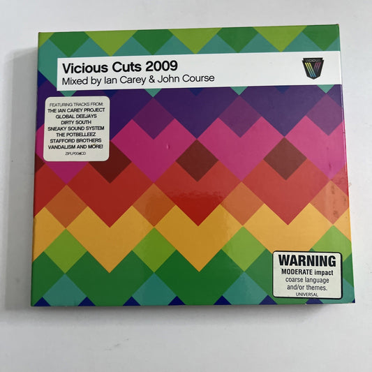 Ian Carey, John Course – Vicious Cuts 2009 (CD, 2009) Digipak ZIPLP004CD