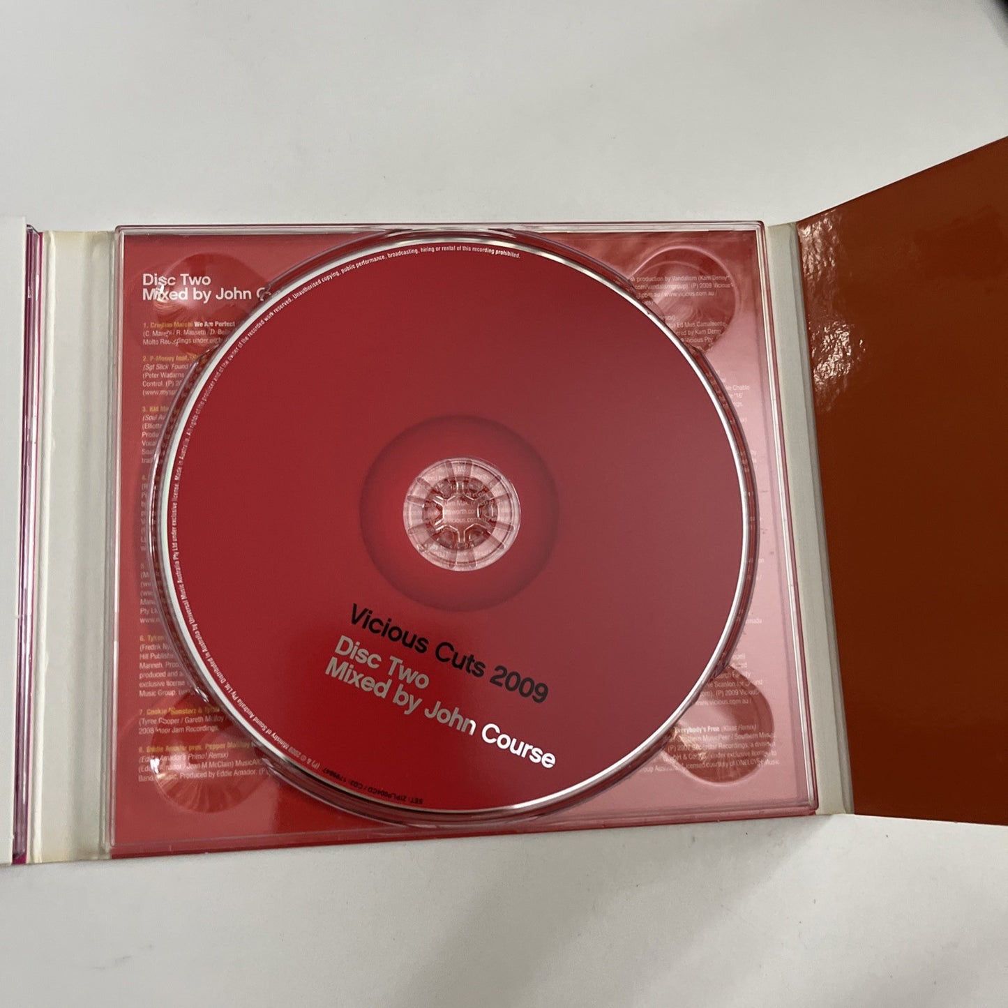 Ian Carey, John Course – Vicious Cuts 2009 (CD, 2009) Digipak ZIPLP004CD