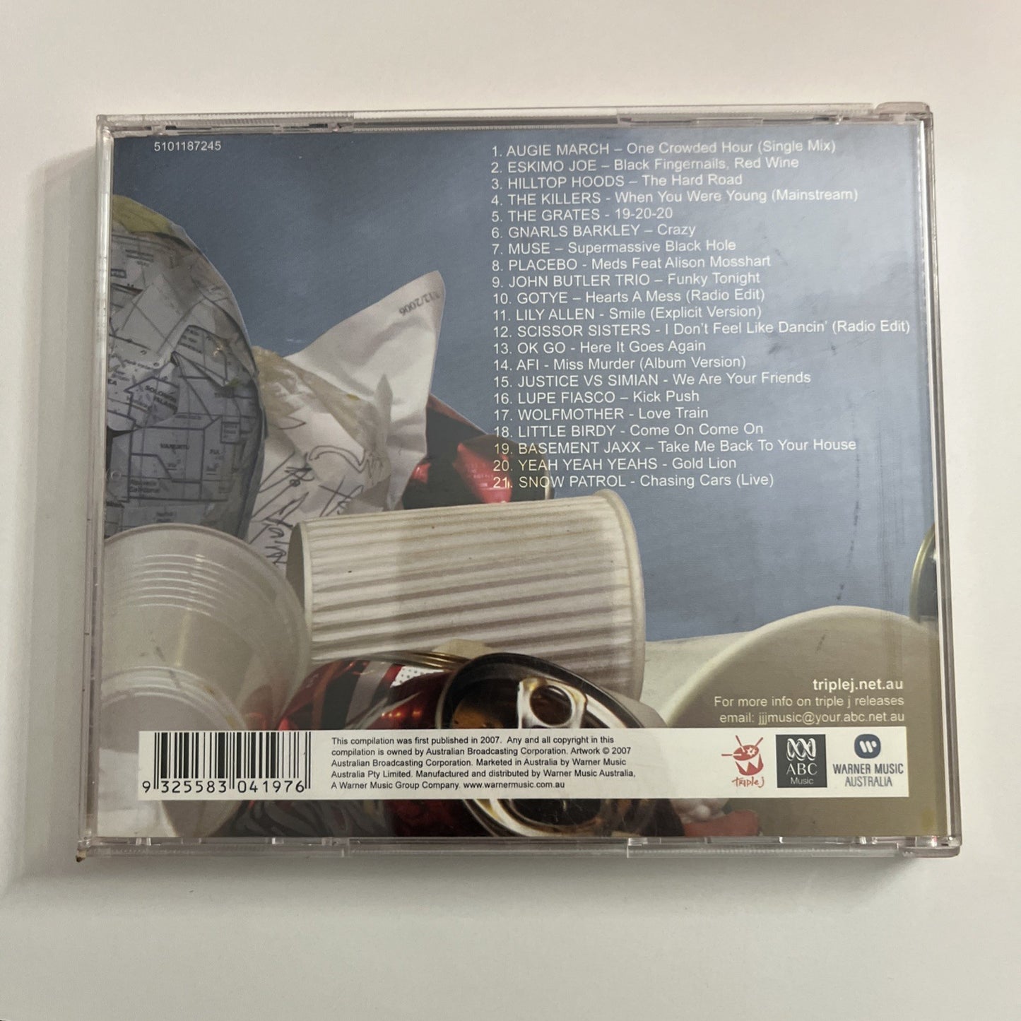Triple J's Hottest 100 Volume 14 (CD, 2007) Australia 5101187245