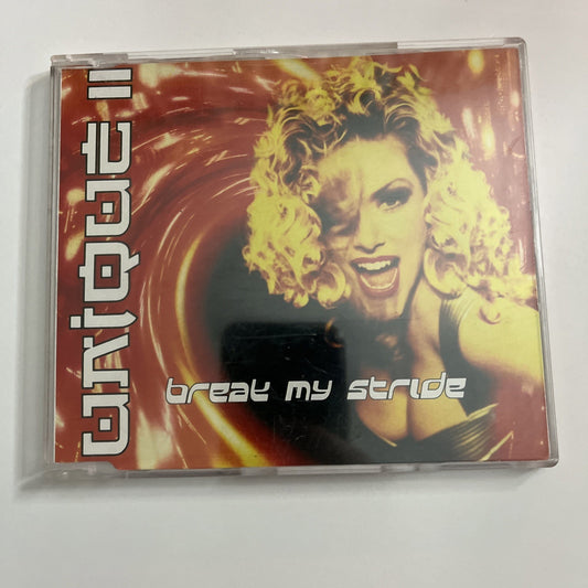 Unique II – Break My Stride (CD, 1996) Australia 663511 2