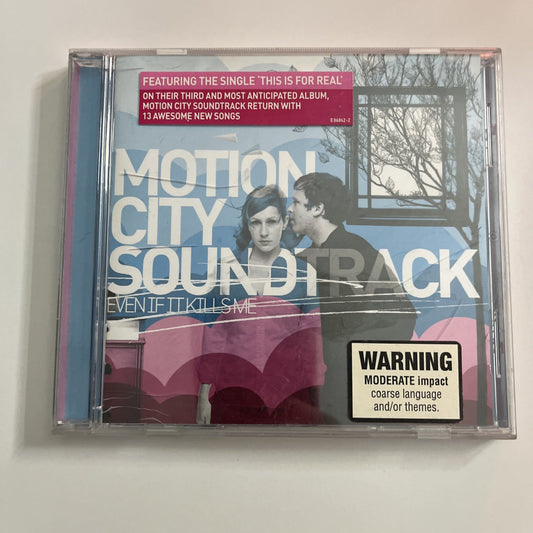 Motion City Soundtrack – Even If It Kills Me (CD, 2007) Australia E86862-2