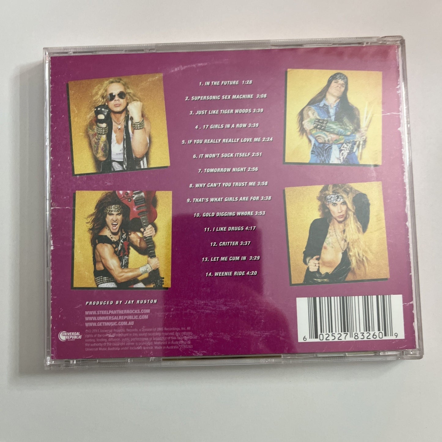 Steel Panther – Balls Out (CD, 2011) Australia 2783260
