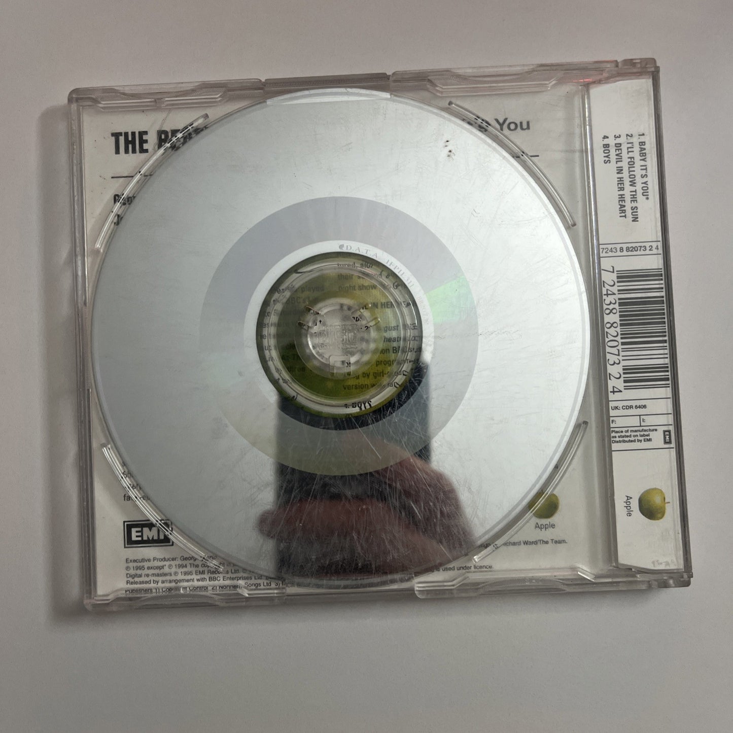 The Beatles – Baby It's You (CD, 1995) Australia 7243 8 82073 2 4