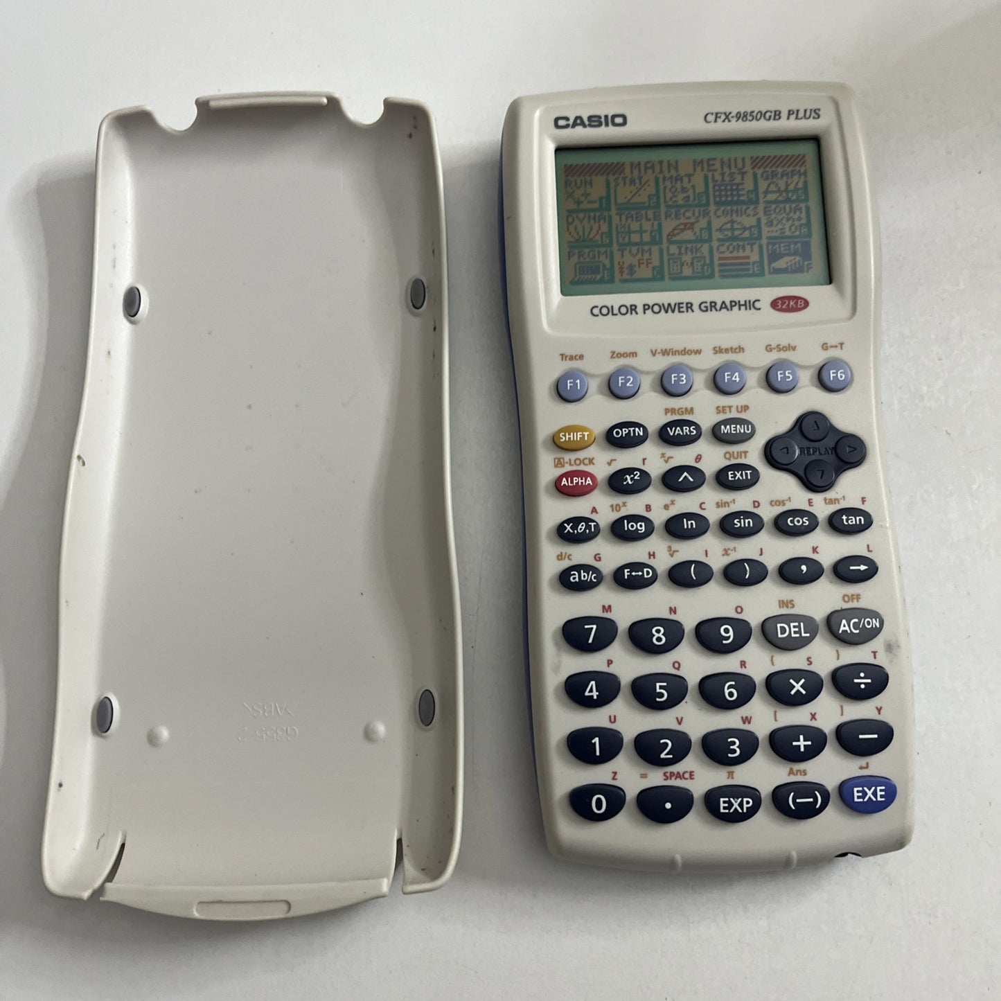 Casio CFX-9850GB Plus Colour Graphing Calculator With Cover