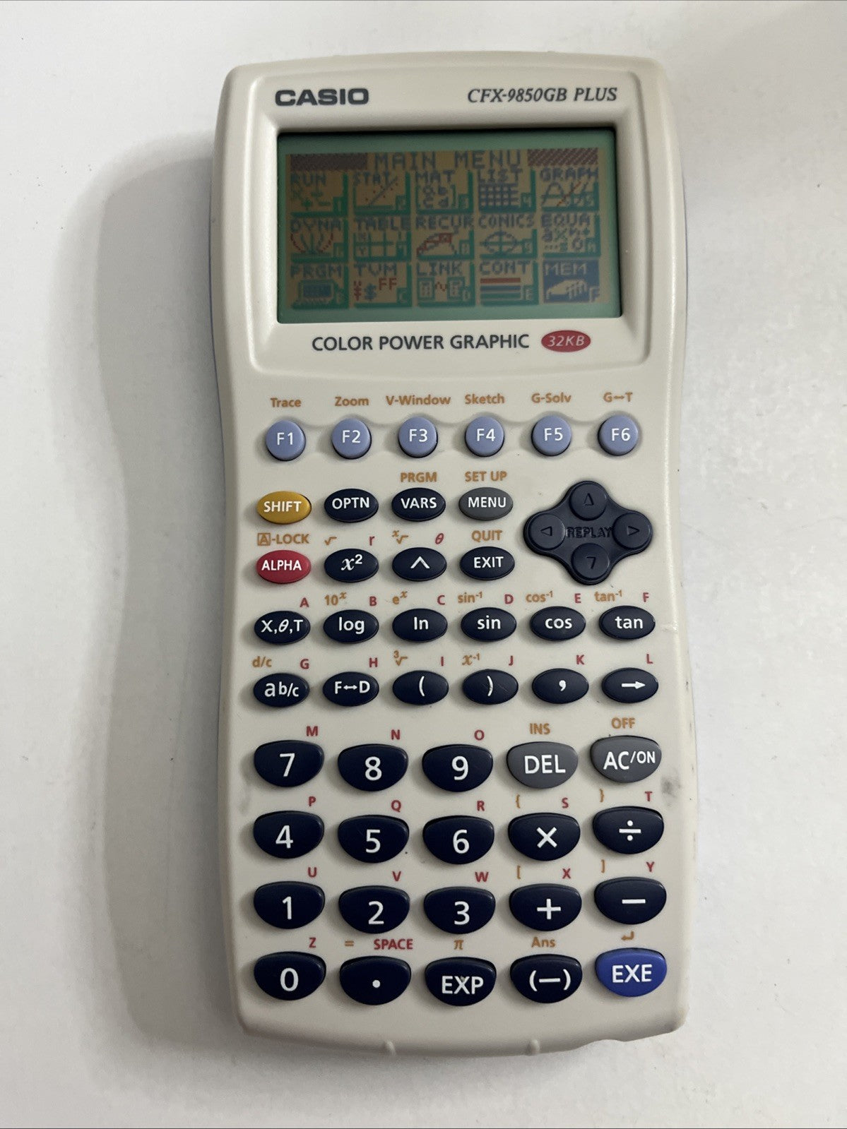 Casio CFX-9850GB Plus Colour Graphing Calculator With Cover