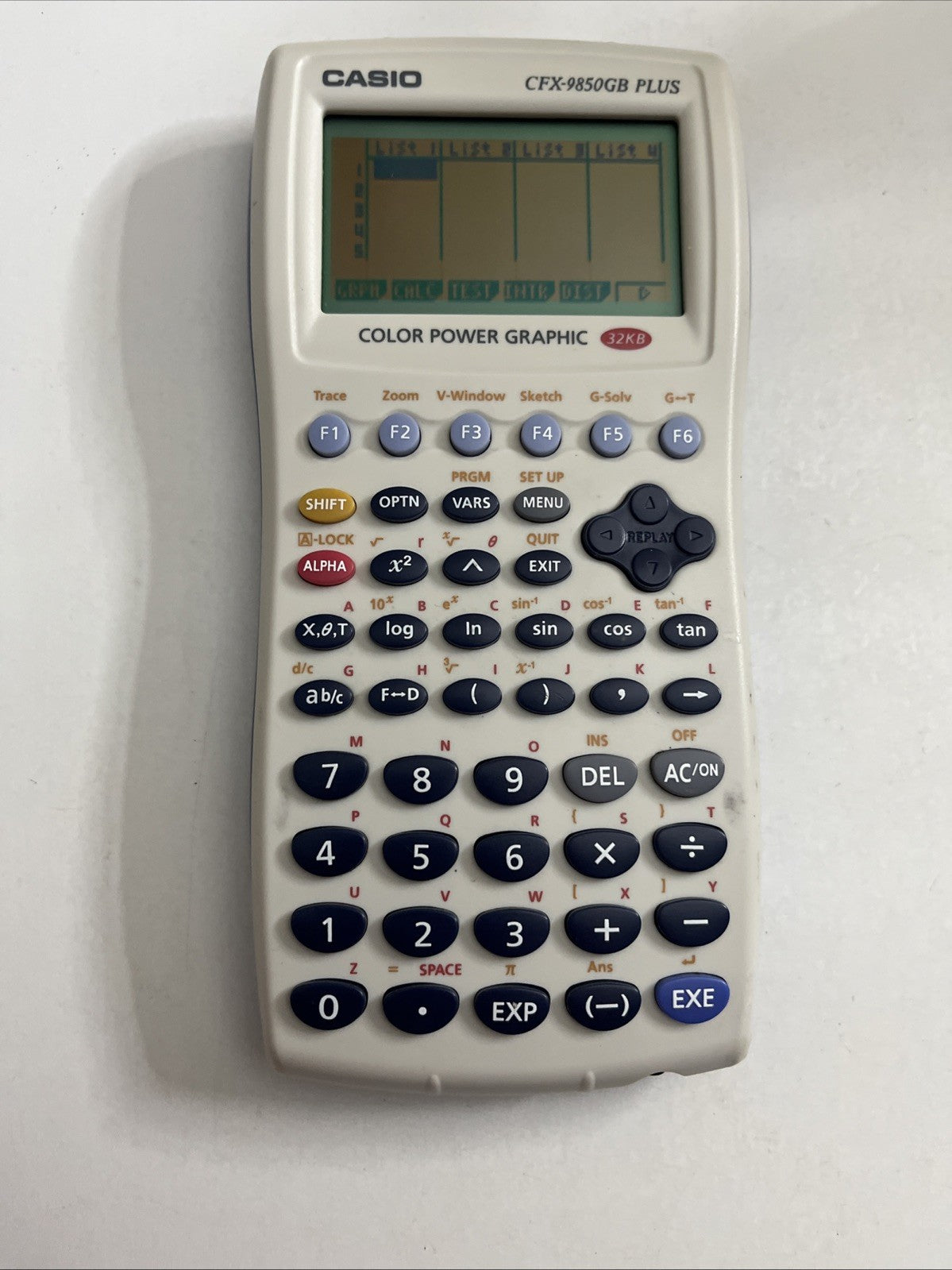 Casio CFX-9850GB Plus Colour Graphing Calculator With Cover