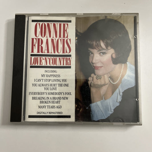 Connie Francis – Love 'N' Country (CD, 1989) PWK 113